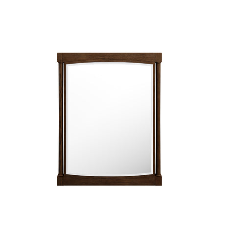 Kinnsden 30" Mirror in Sable Oak Mirror James Martin Vanities 