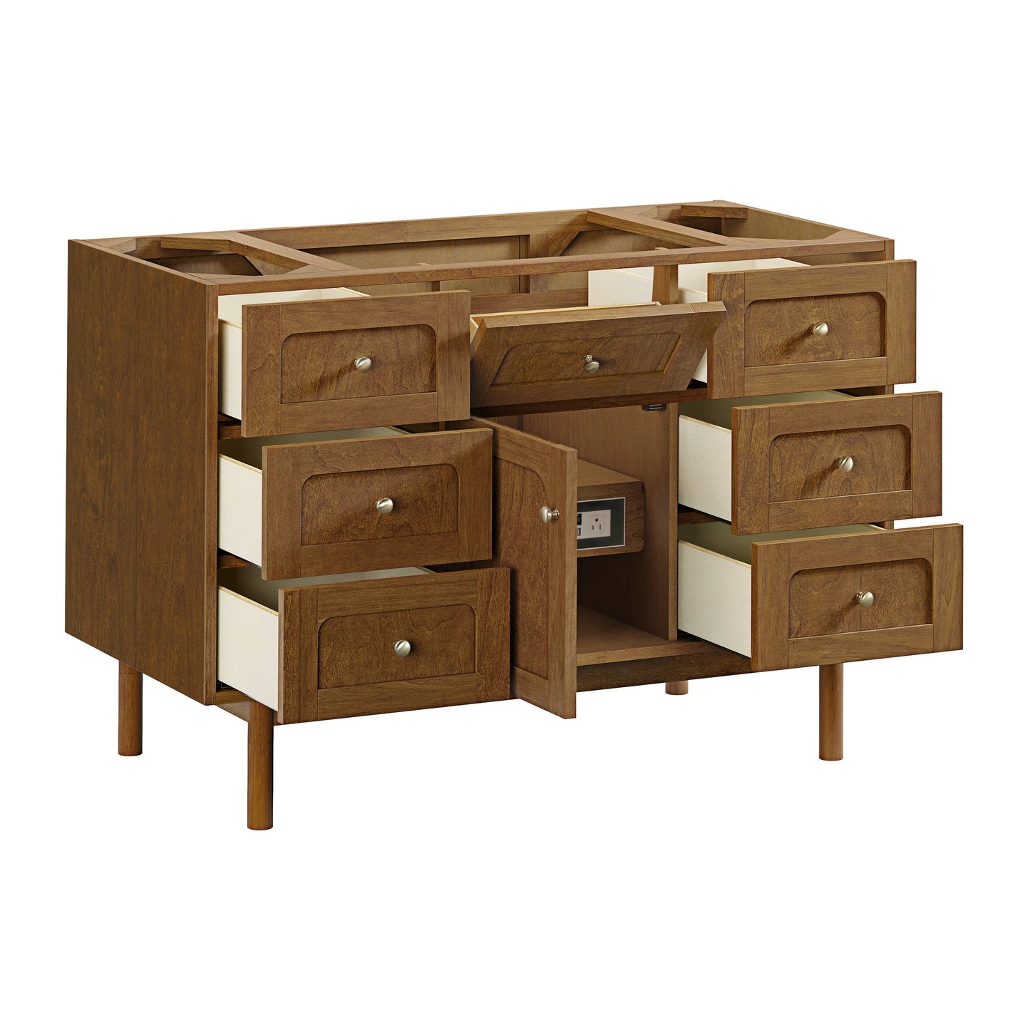
                  
                    Laurent 48" Single Vanity in Honey Oak Single Bathroom Vanity James Martin Vanities 
                  
                