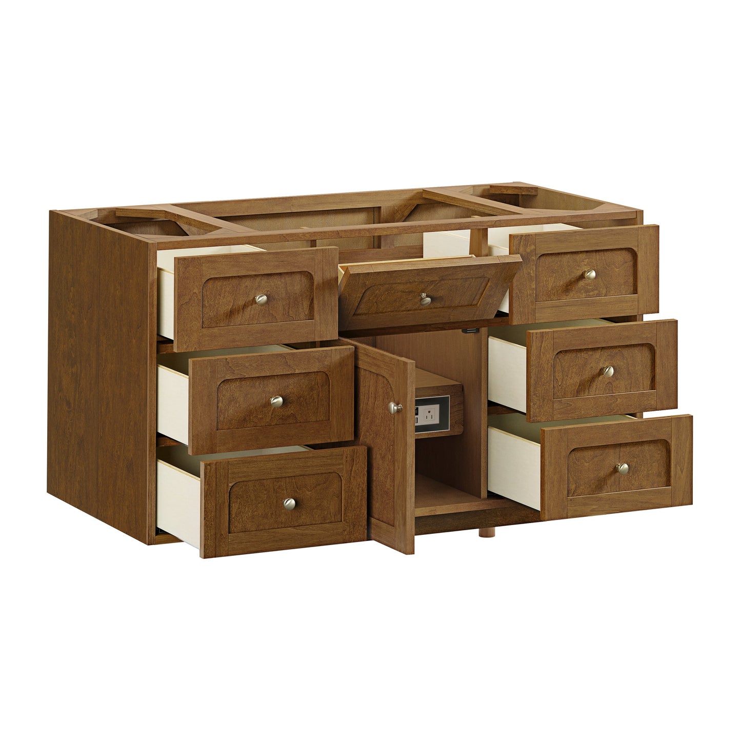 
                  
                    Laurent 48" Single Vanity in Honey Oak Single Bathroom Vanity James Martin Vanities 
                  
                