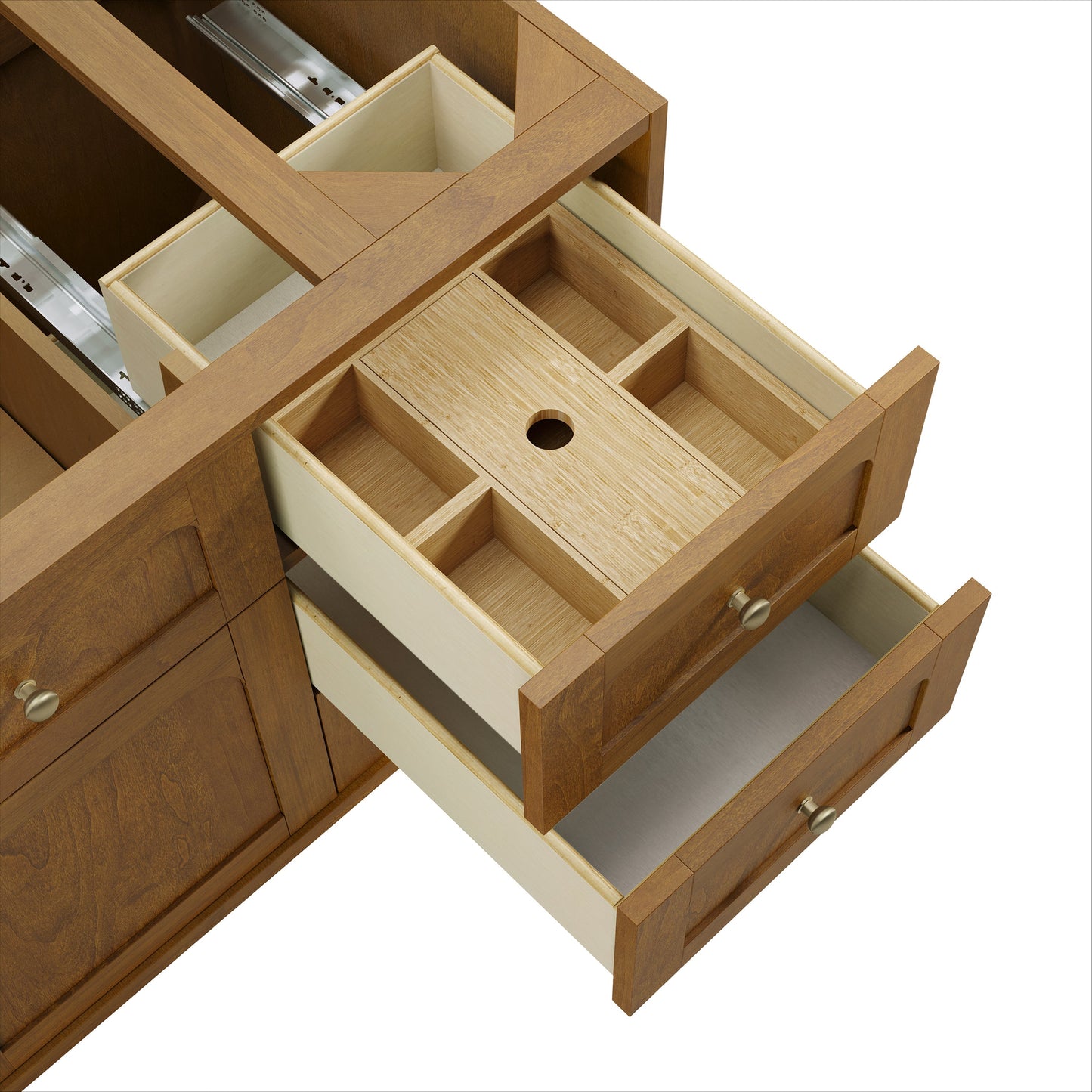 
                  
                    Laurent 48" Single Vanity in Honey Oak Single Bathroom Vanity James Martin Vanities 
                  
                