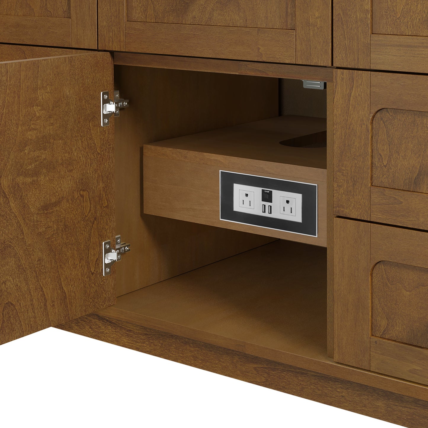
                  
                    Laurent 48" Single Vanity in Honey Oak Single Bathroom Vanity James Martin Vanities 
                  
                