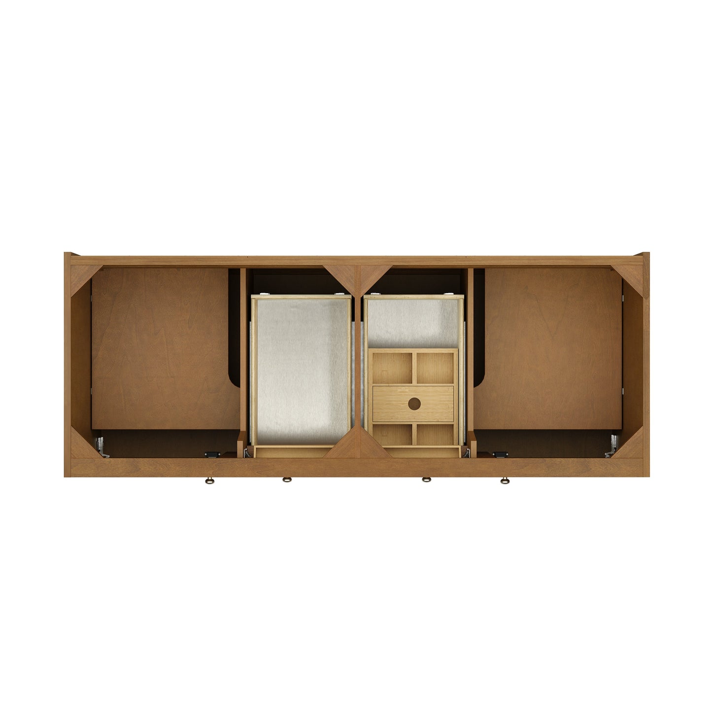 
                  
                    Laurent 60" Double Vanity in Honey Oak Double Bathroom Vanity James Martin Vanities 
                  
                