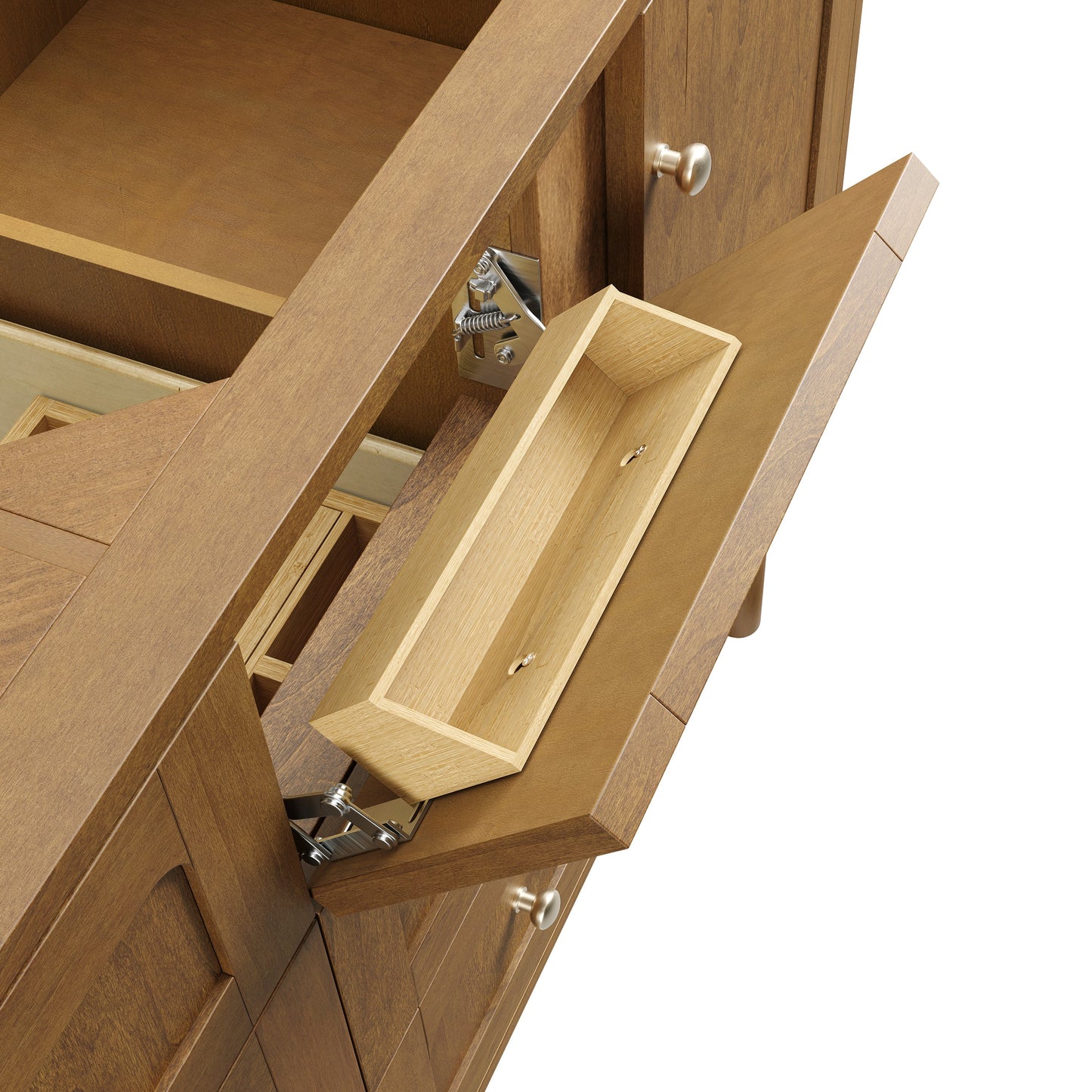 
                  
                    Laurent 60" Double Vanity in Honey Oak Double Bathroom Vanity James Martin Vanities 
                  
                