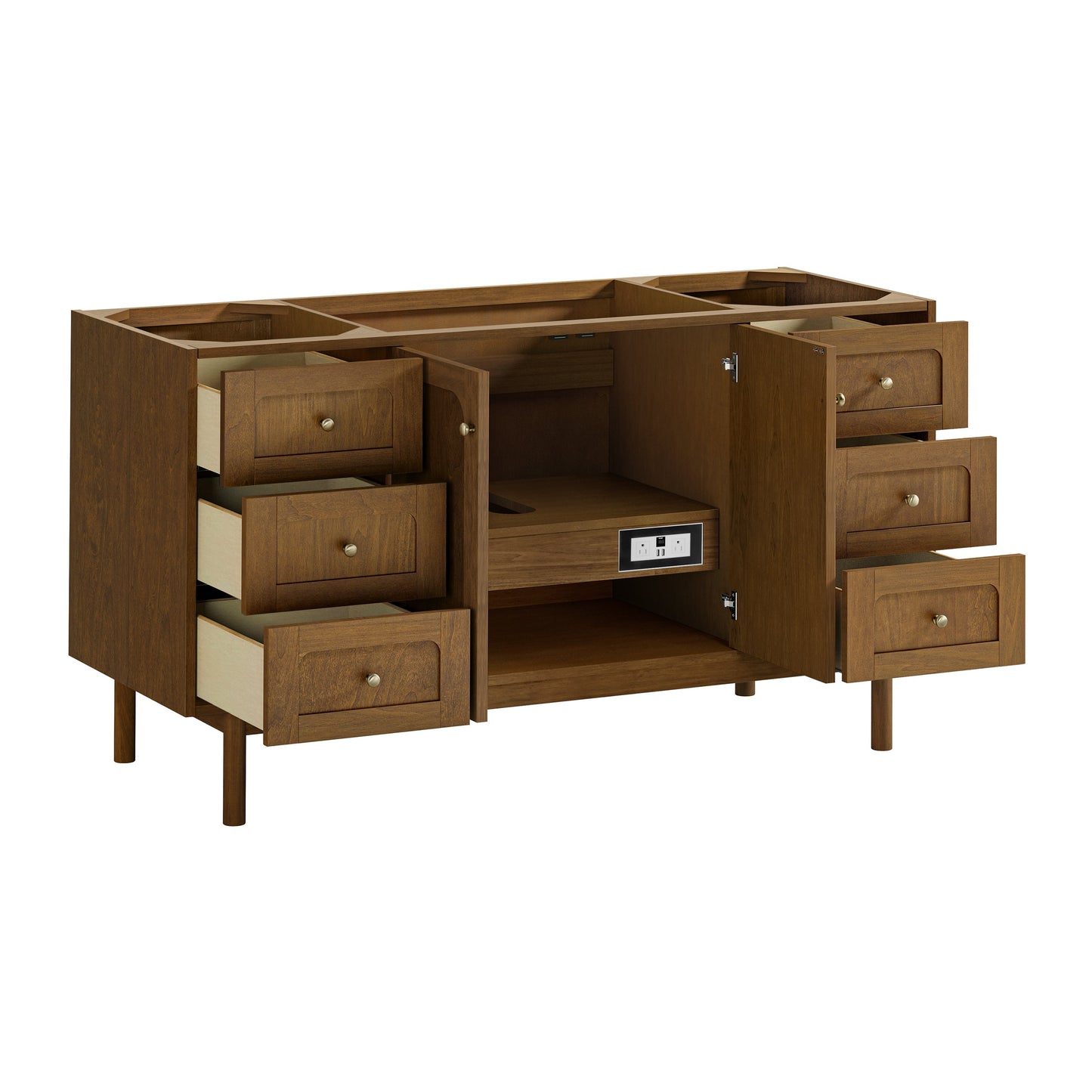
                  
                    Laurent 60" Single Vanity in Honey Oak Single Bathroom Vanity James Martin Vanities 
                  
                