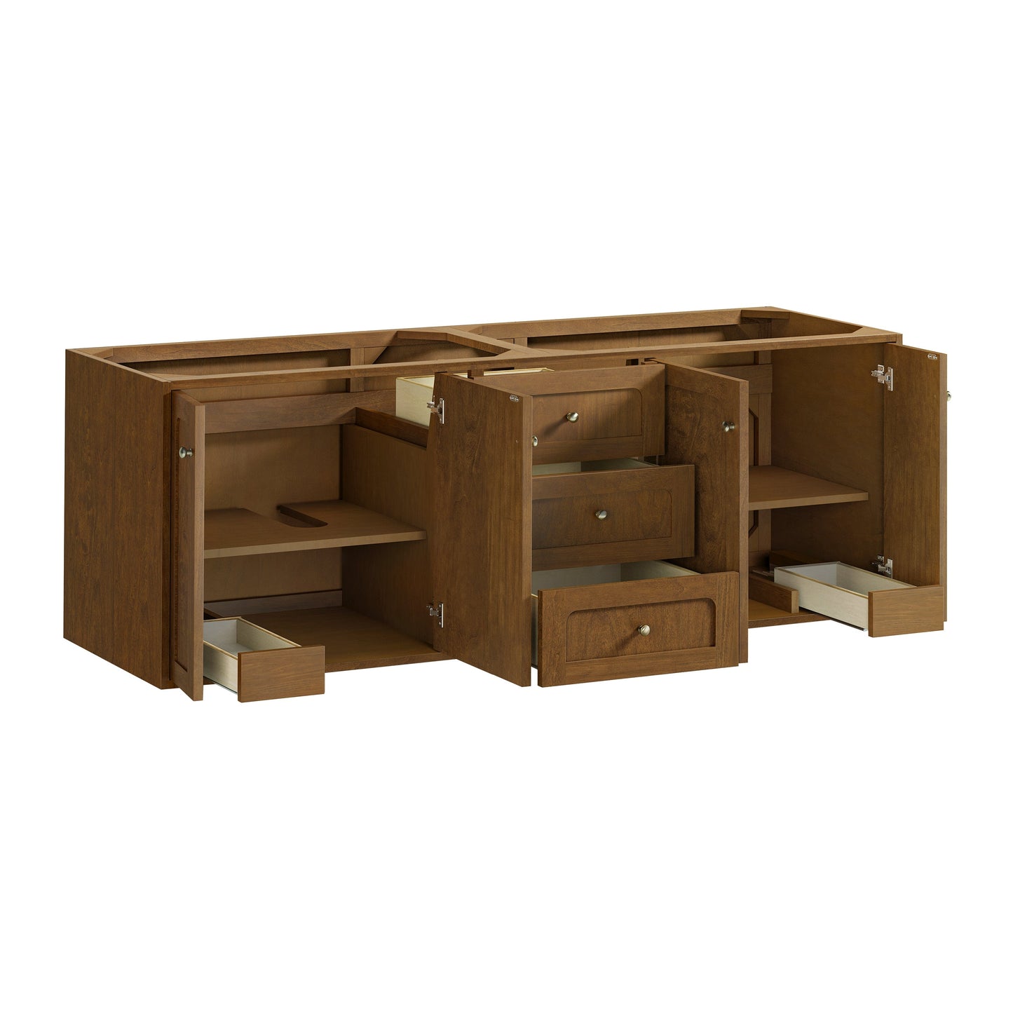 
                  
                    Laurent 72" Double Vanity in Honey Oak Double Bathroom Vanity James Martin Vanities 
                  
                