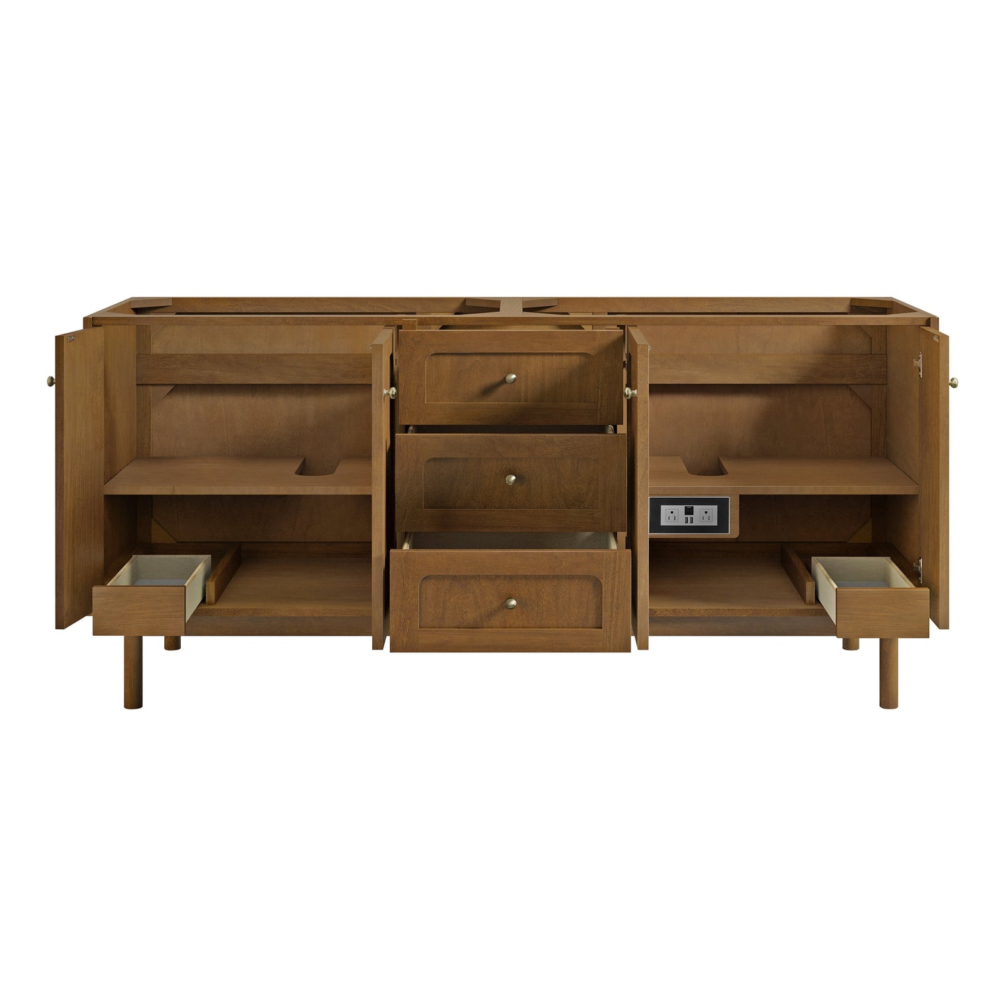 
                  
                    Laurent 72" Double Vanity in Honey Oak Double Bathroom Vanity James Martin Vanities 
                  
                