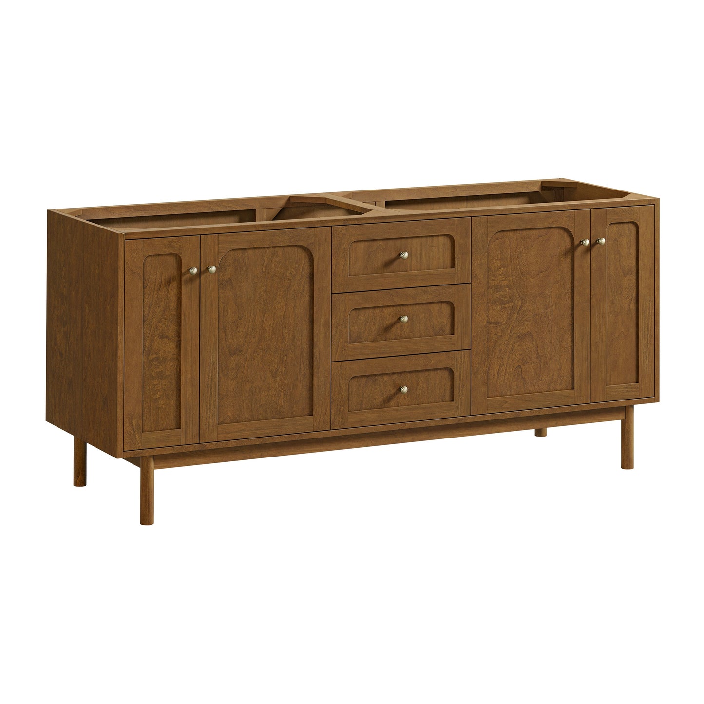 
                  
                    Laurent 72" Double Vanity in Honey Oak Double Bathroom Vanity James Martin Vanities 
                  
                