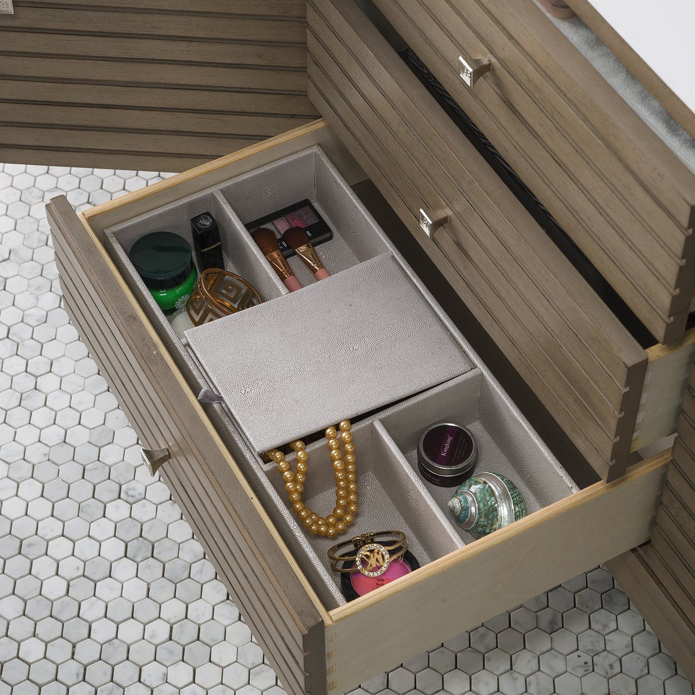 
                  
                    Linear 72" Single Bathroom Vanity in Whitewashed Walnut Single Bathroom Vanity James Martin Vanities 
                  
                