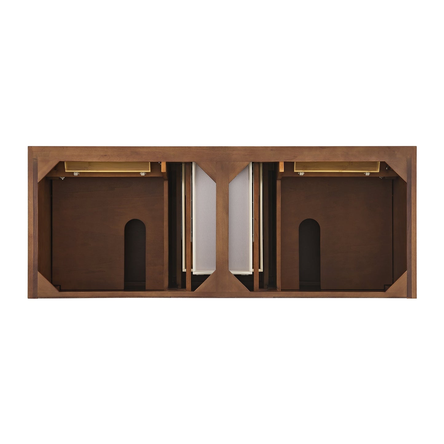 
                  
                    Lorelai 60" Double Vanity in Mid-Century Walnut James Martin Vanities 
                  
                