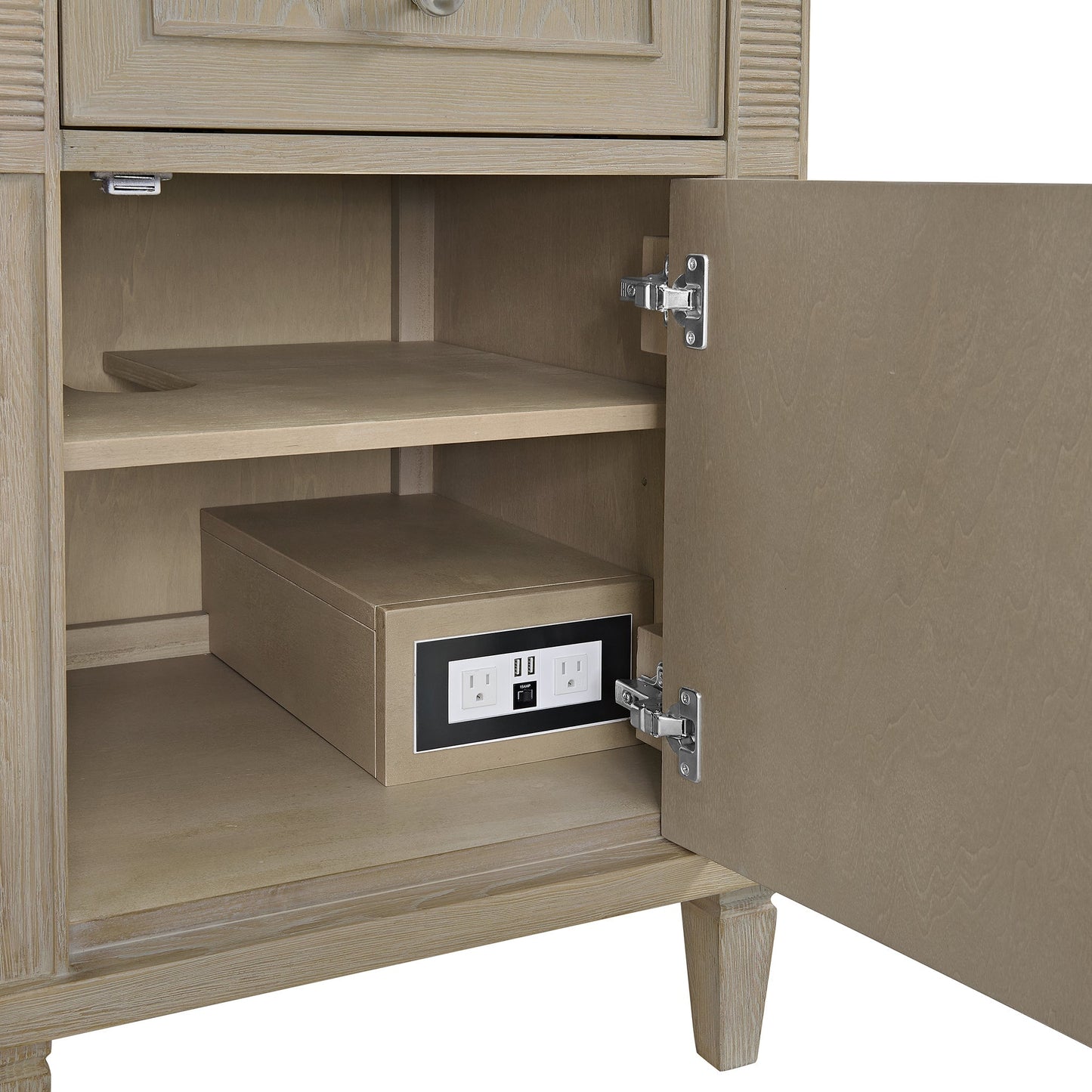 
                  
                    Lorelai 60" Double Vanity in Whitewashed Oak James Martin Vanities 
                  
                