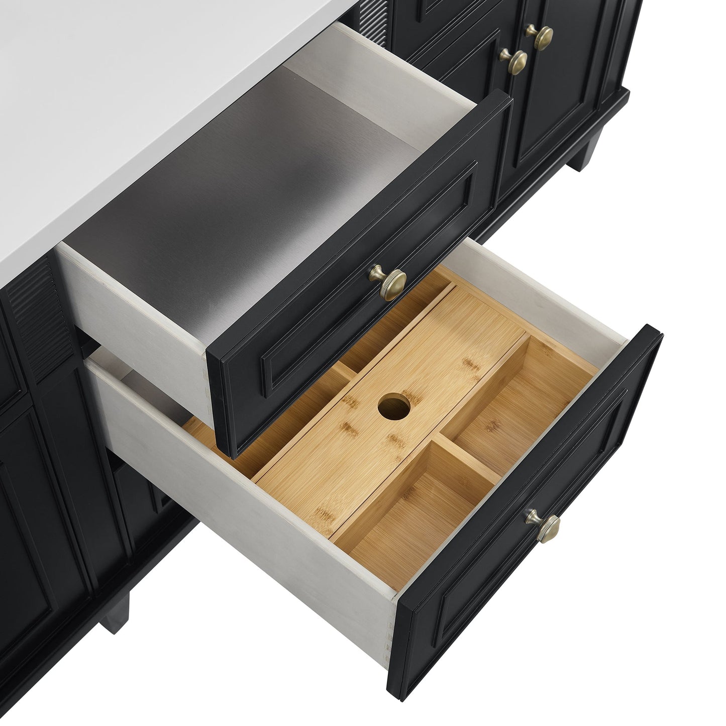 
                  
                    Lorelai 72" Double Vanity in Black Onyx James Martin Vanities 
                  
                