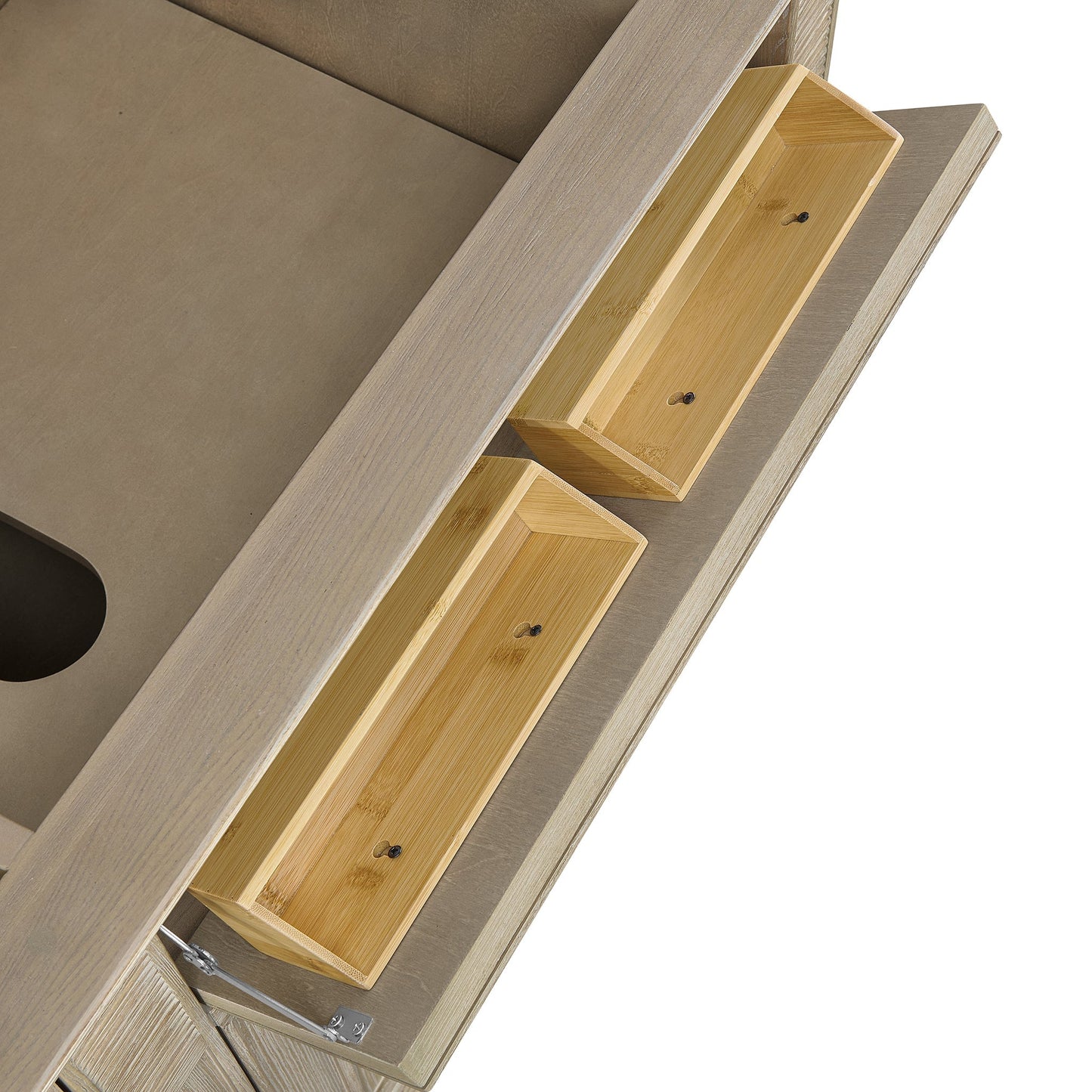 
                  
                    Lorelai 72" Double Vanity in Whitewashed Oak James Martin Vanities 
                  
                