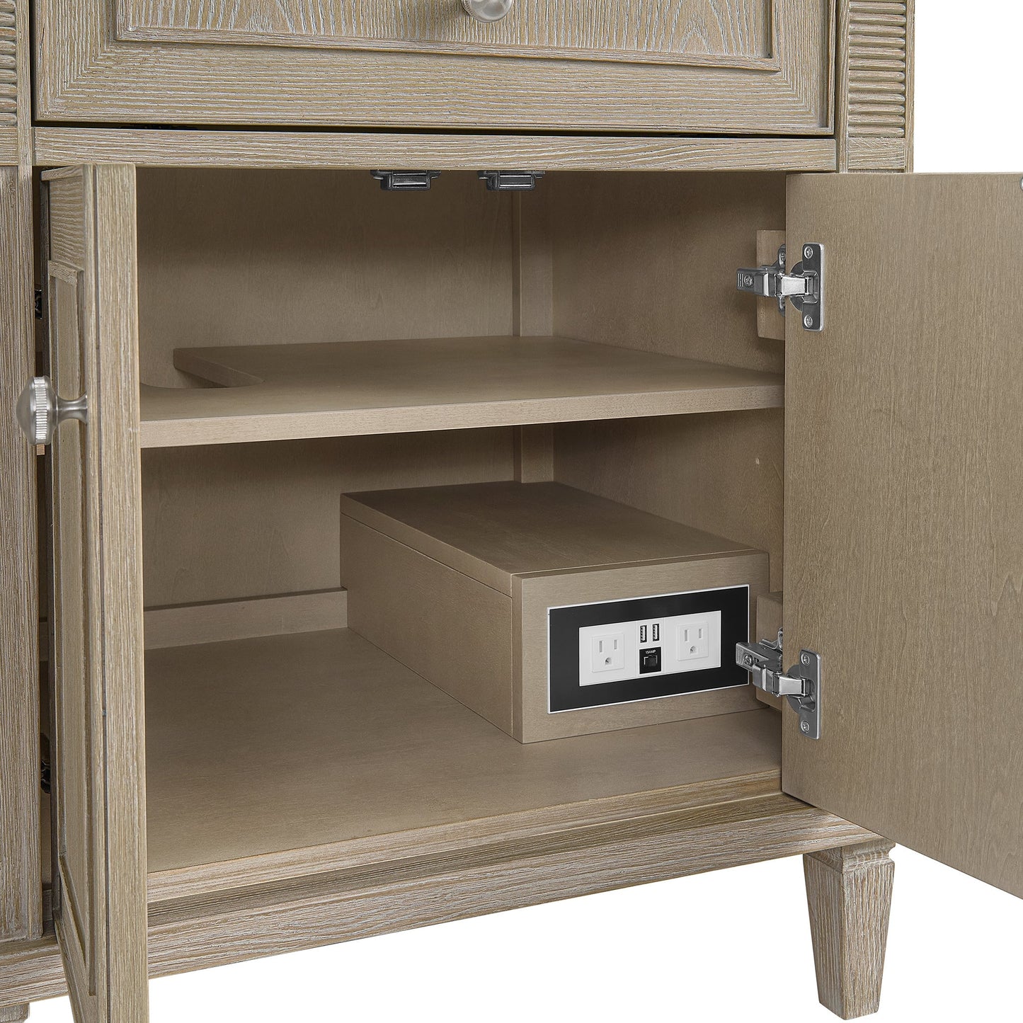 
                  
                    Lorelai 72" Double Vanity in Whitewashed Oak James Martin Vanities 
                  
                