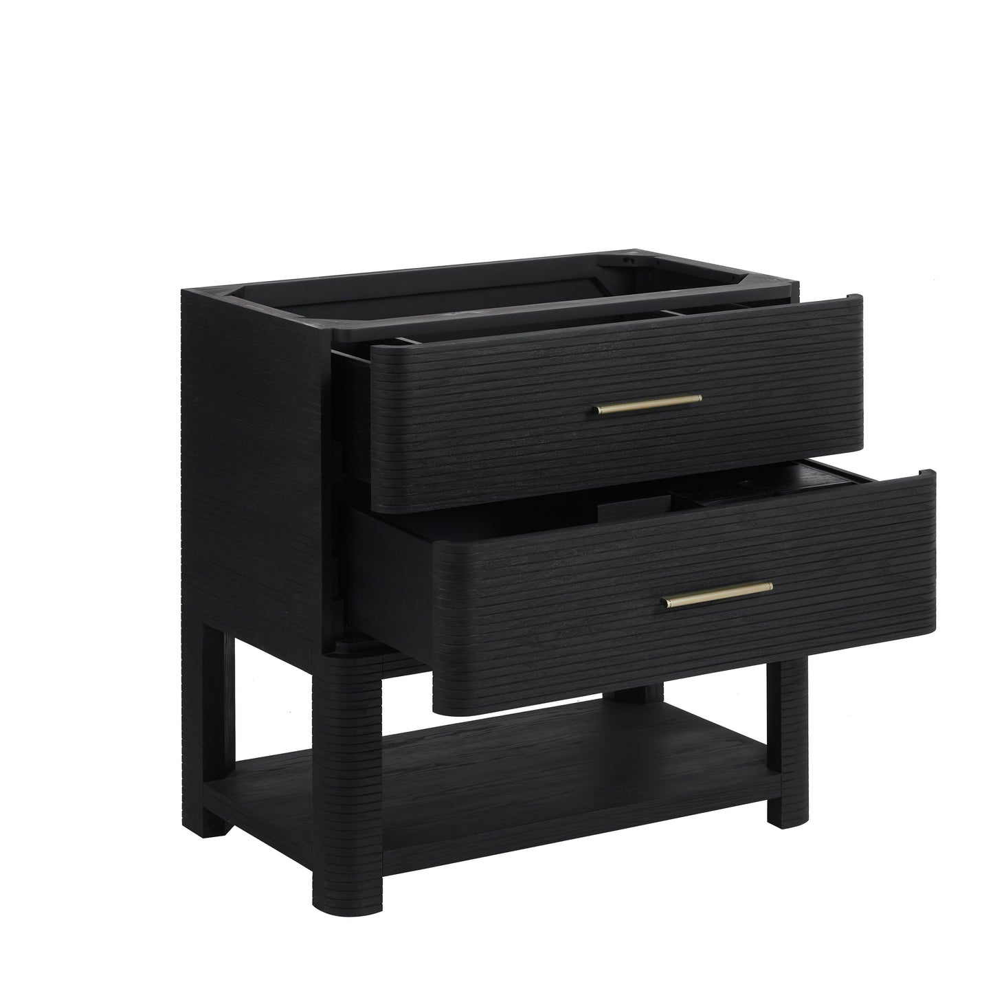 
                  
                    Lucian 36" Single Vanity in Carbon Oak Single Bathroom Vanity James Martin Vanities 
                  
                
