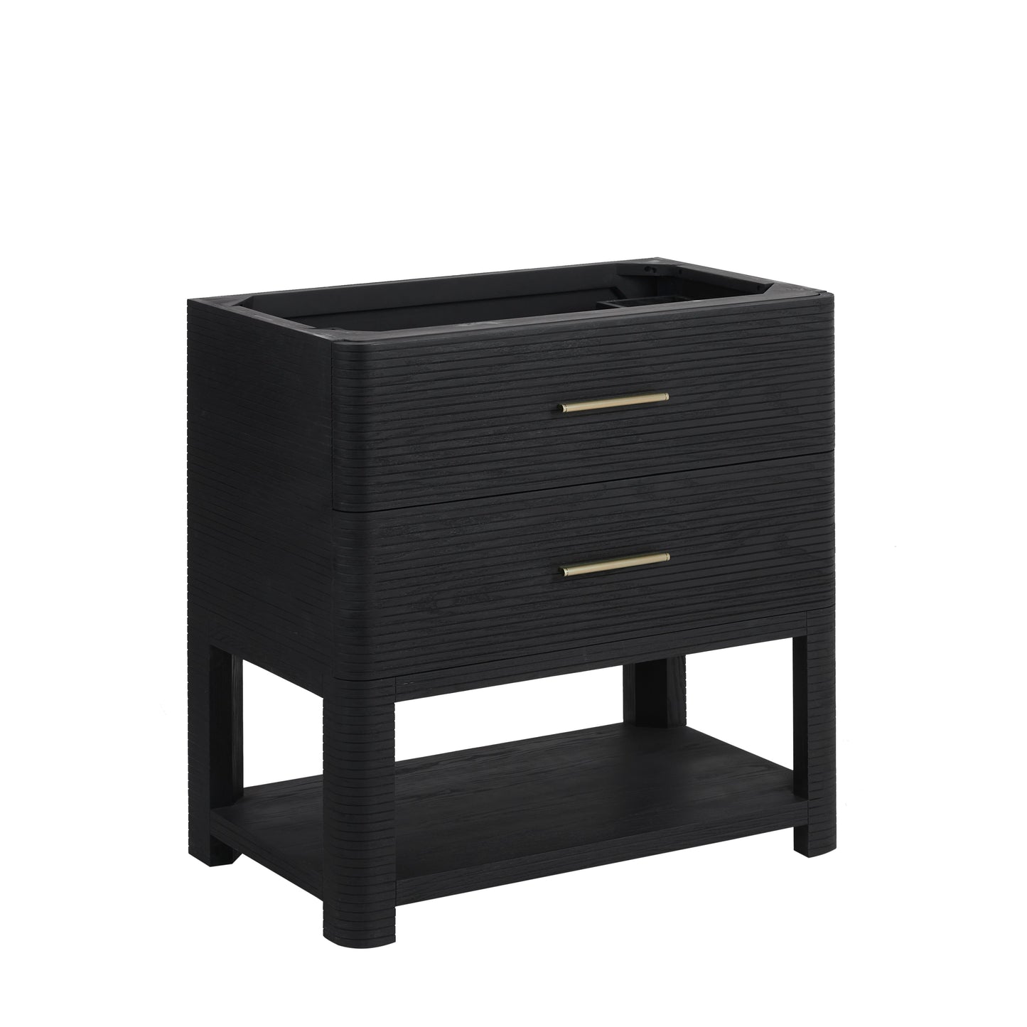 
                  
                    Lucian 36" Single Vanity in Carbon Oak Single Bathroom Vanity James Martin Vanities 
                  
                