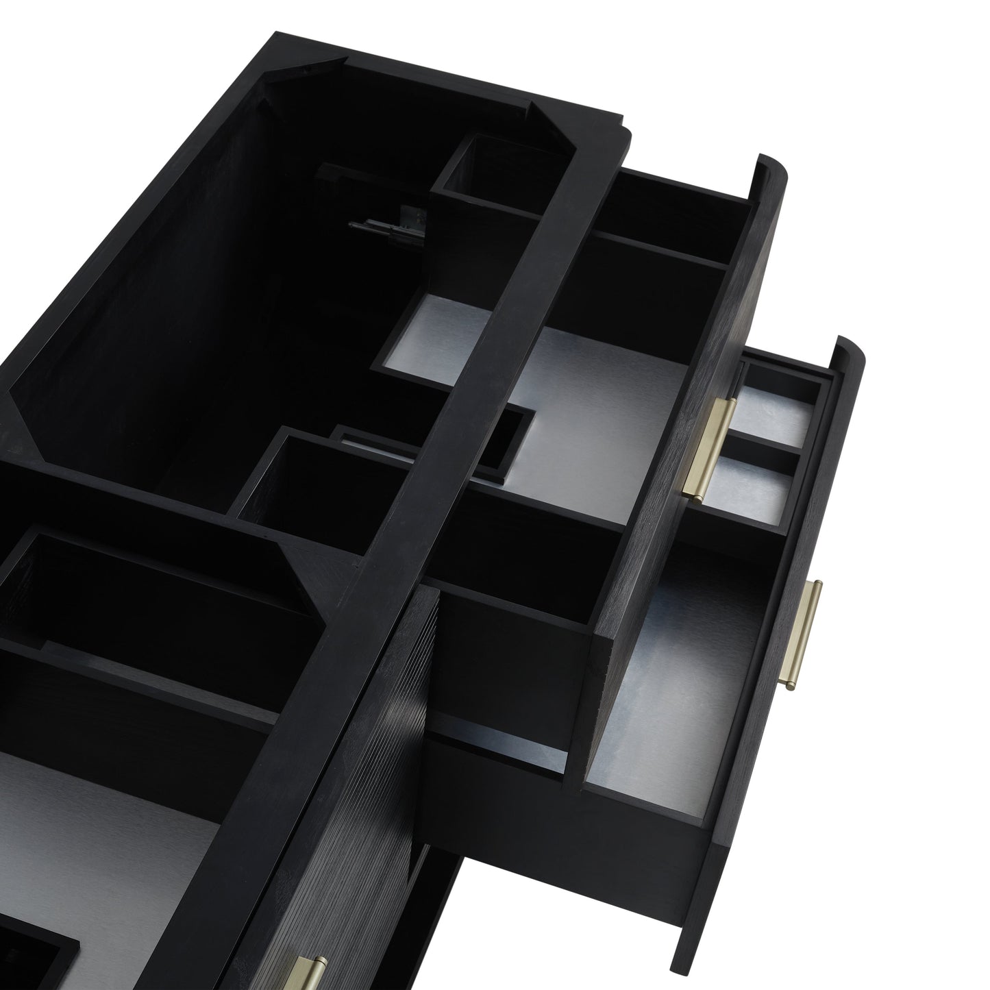 
                  
                    Lucian 72" Double Vanity in Carbon Oak Double bathroom Vanity James Martin Vanities 
                  
                
