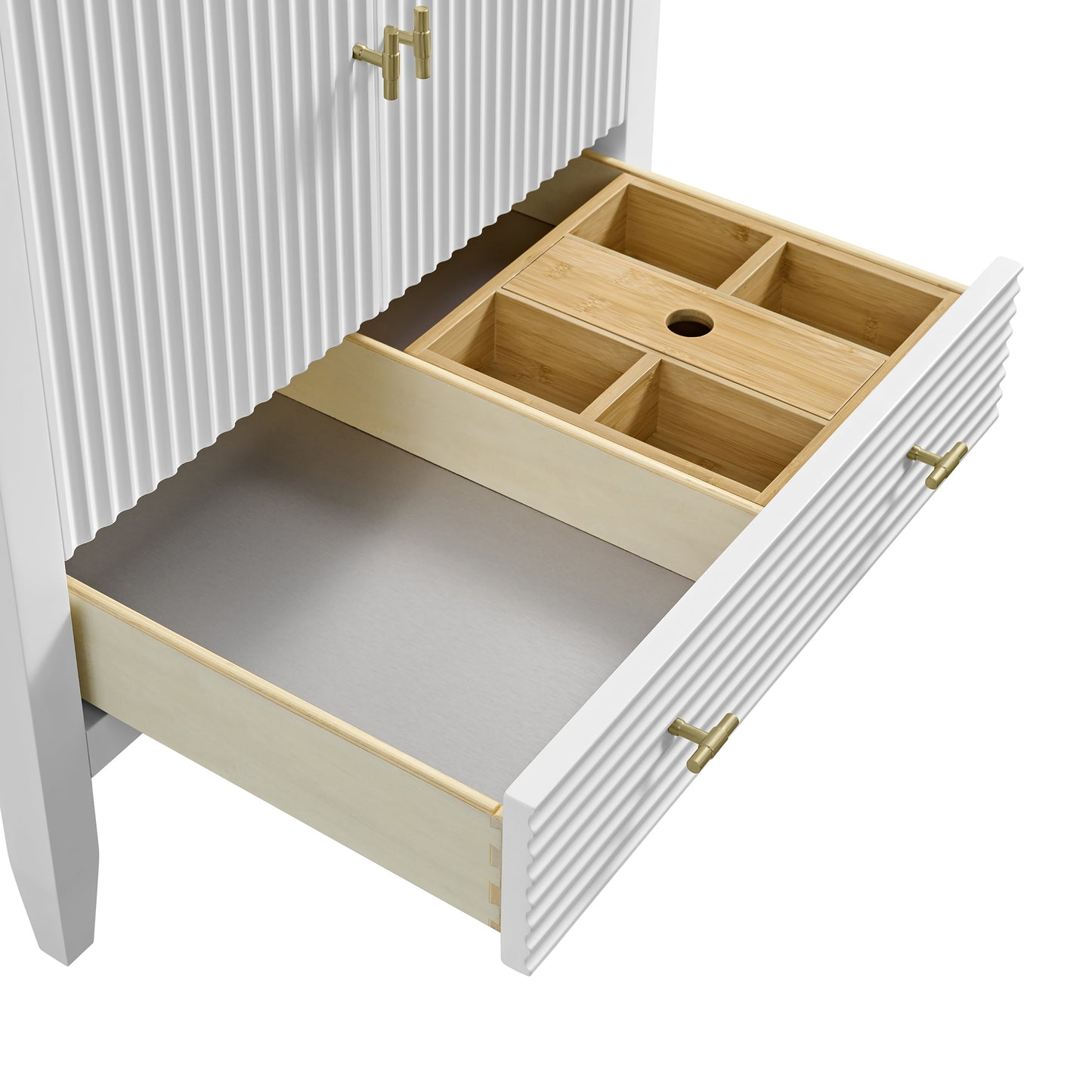 
                  
                    Myrrin 30" Single Vanity in Bright White Single Bathroom Vanity James Martin Vanities 
                  
                