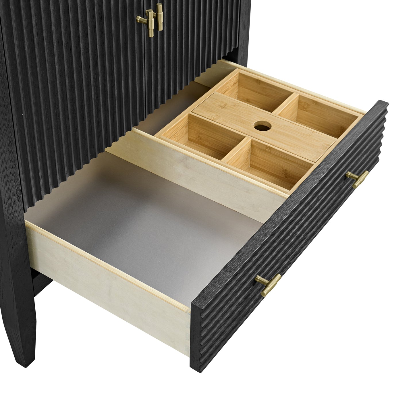 
                  
                    Myrrin 30" Single Vanity in Carbon Oak Single Bathroom Vanity James Martin Vanities 
                  
                