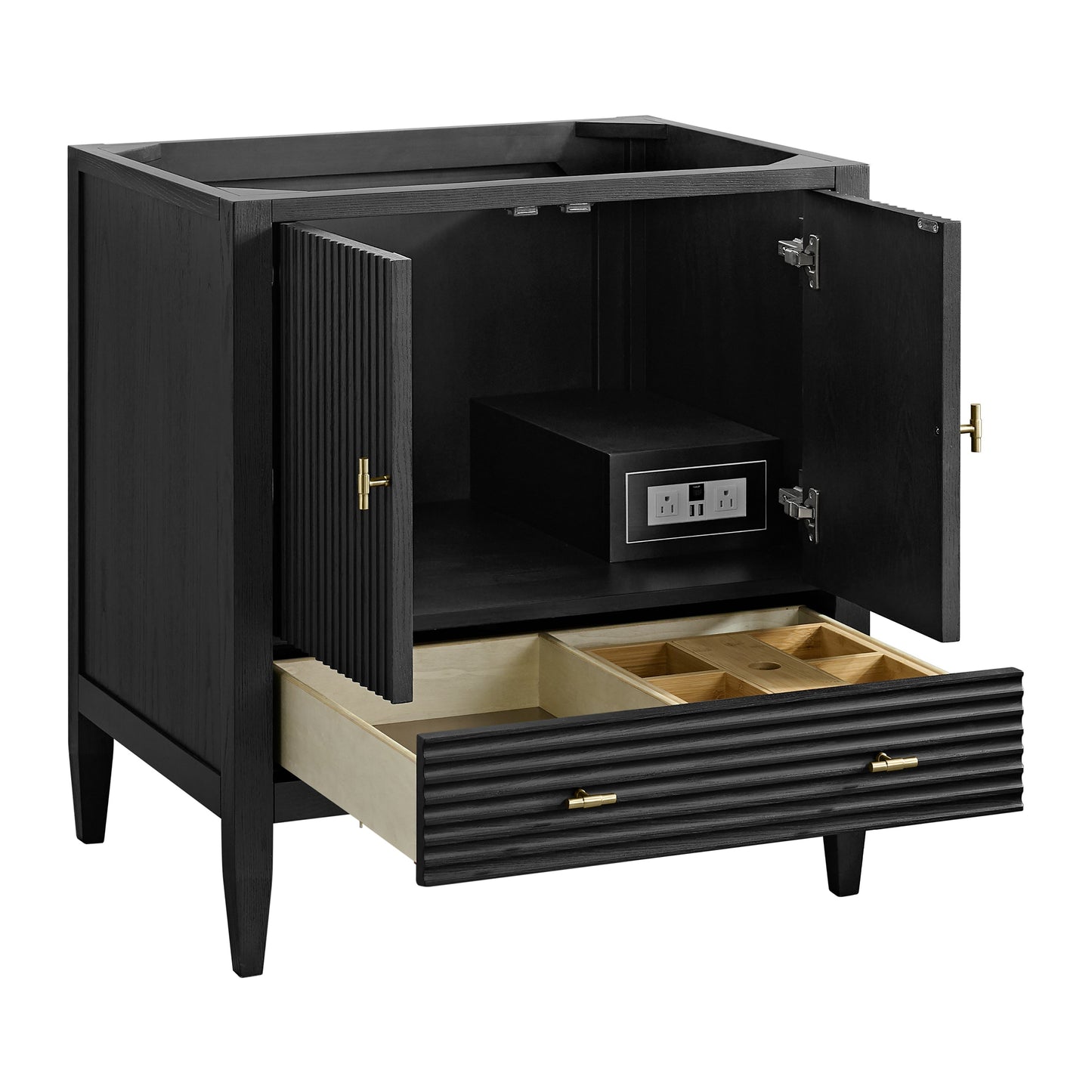 
                  
                    Myrrin 30" Single Vanity in Carbon Oak - James Martin Vanities
                  
                