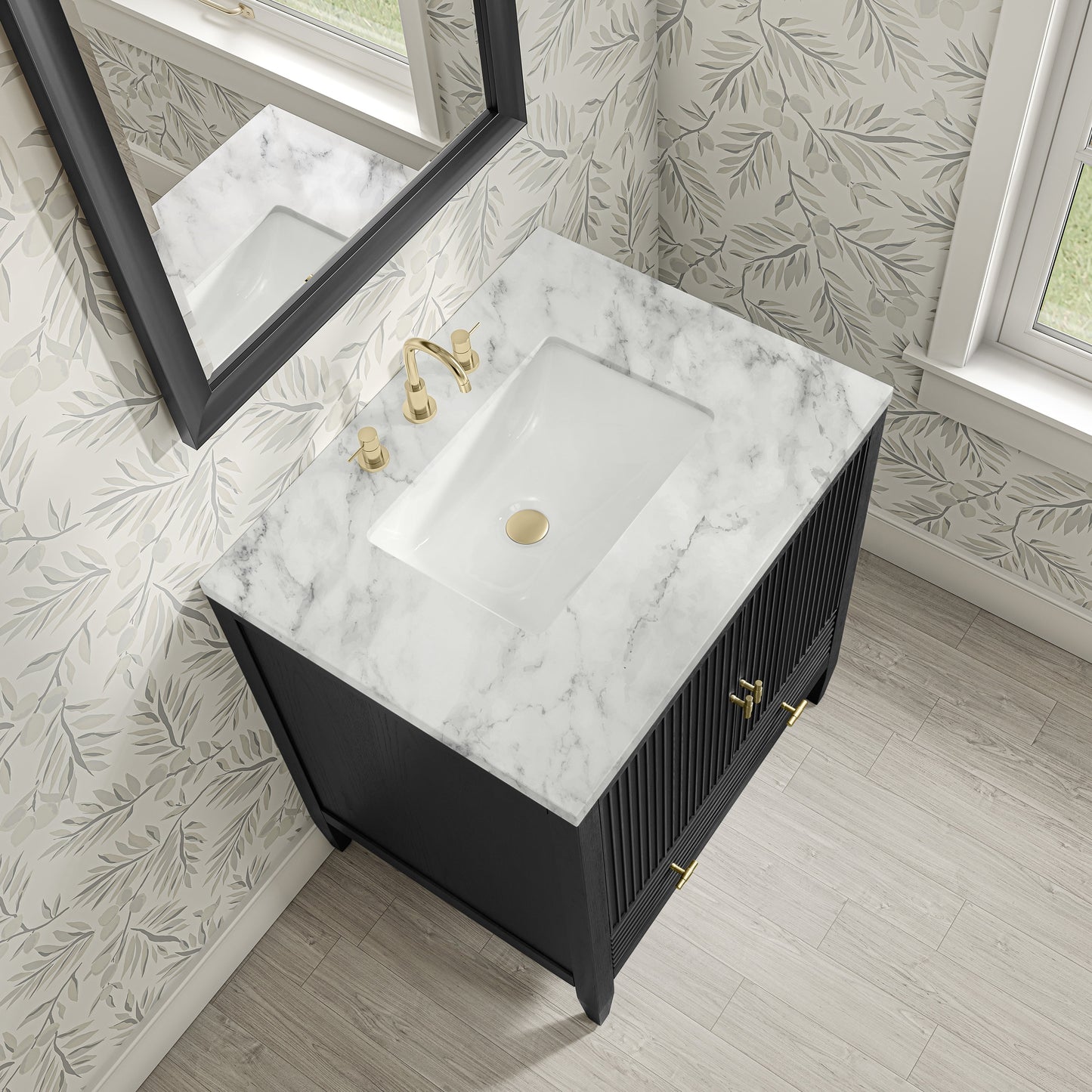 
                  
                    Myrrin 30" Single Vanity in Carbon Oak - James Martin Vanities
                  
                