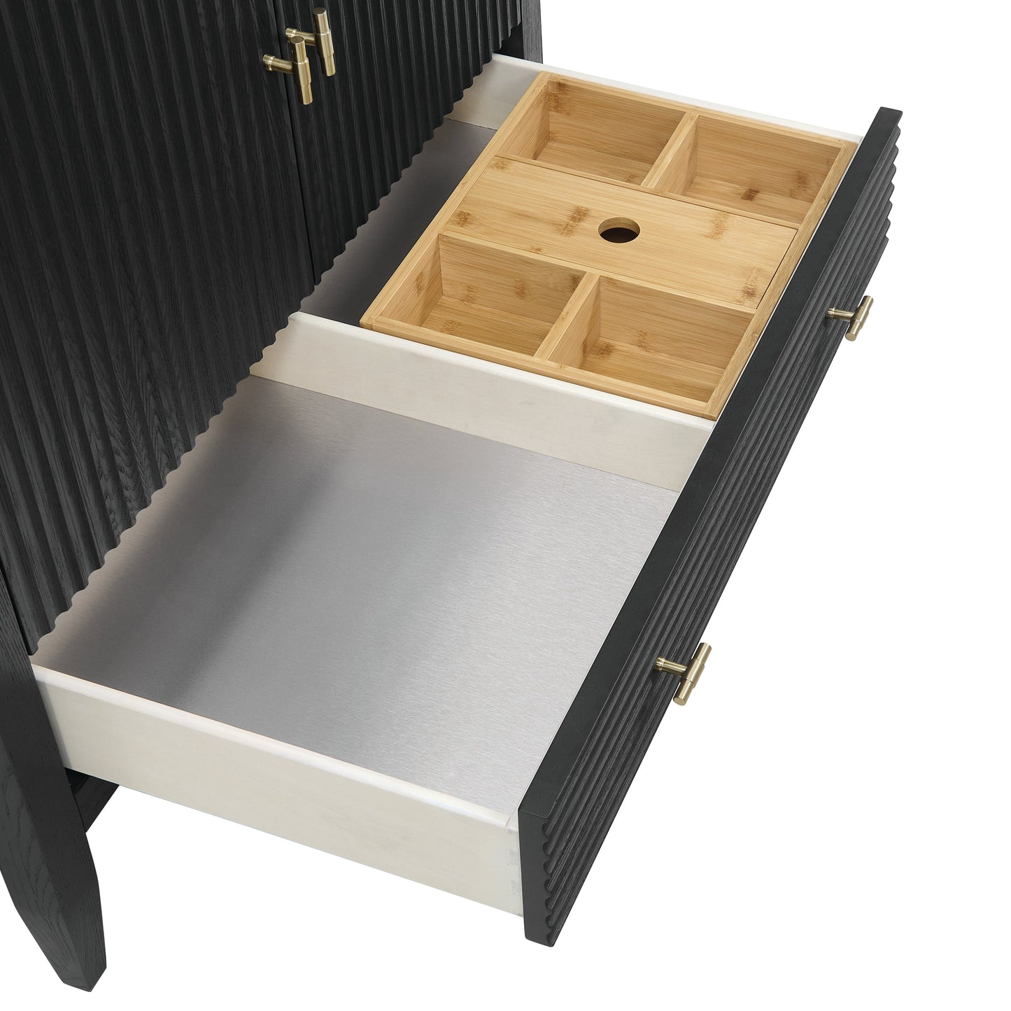 
                  
                    Myrrin 36" Single Vanity in Carbon Oak Single Bathroom Vanity James Martin Vanities 
                  
                