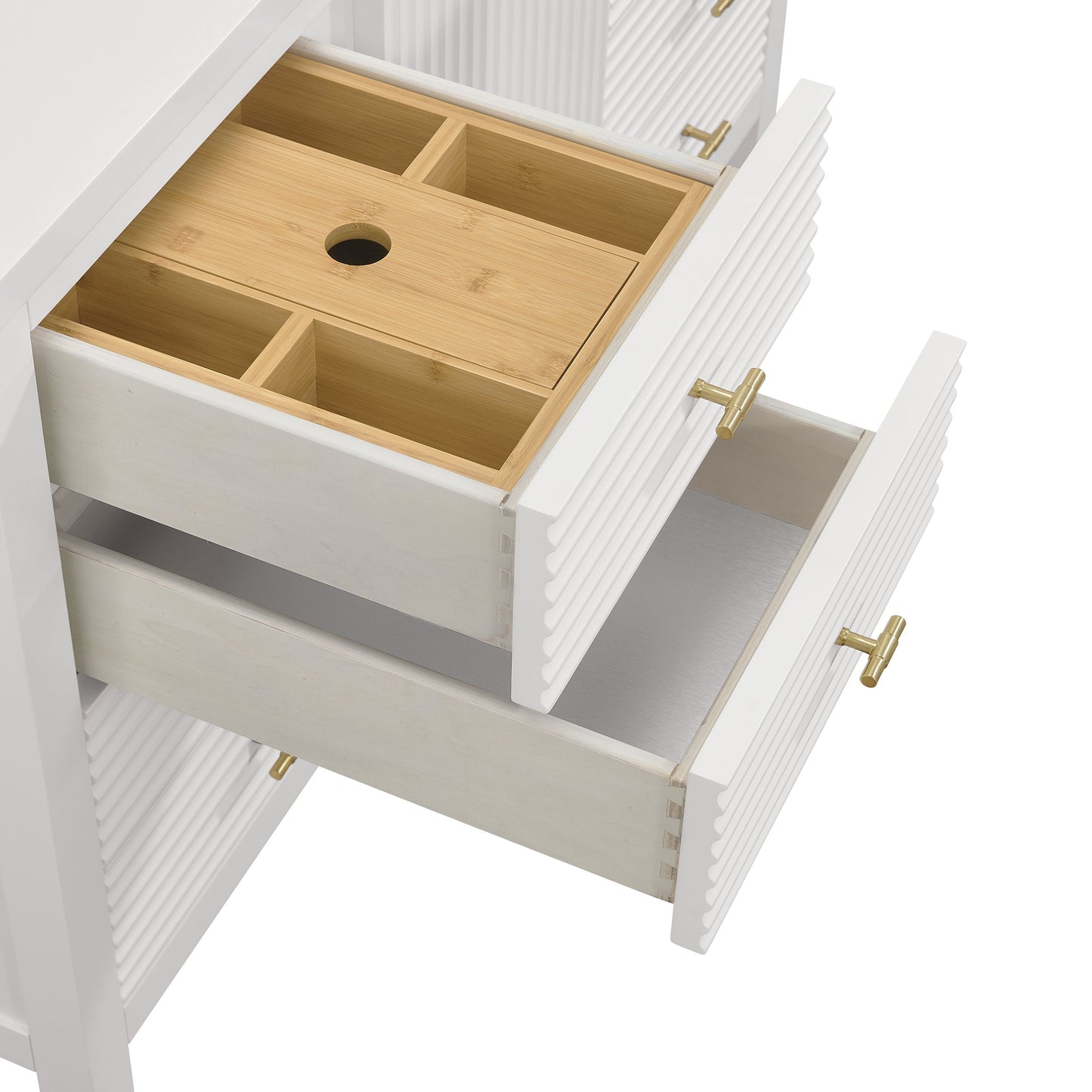 
                  
                    Myrrin 48" Single Vanity in Bright White Single Bathroom Vanity James Martin Vanities 
                  
                