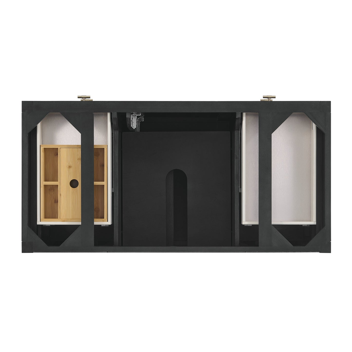 
                  
                    Myrrin 48" Single Vanity in Carbon Oak Single Bathroom Vanity James Martin Vanities 
                  
                