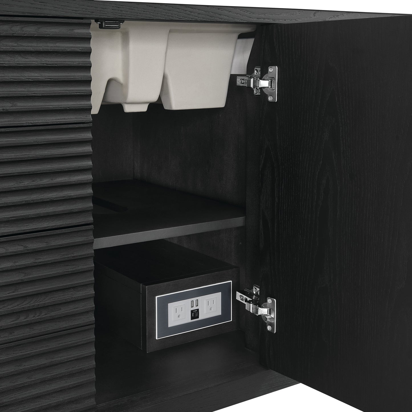 
                  
                    Myrrin 48" Single Vanity in Carbon Oak - James Martin Vanities
                  
                