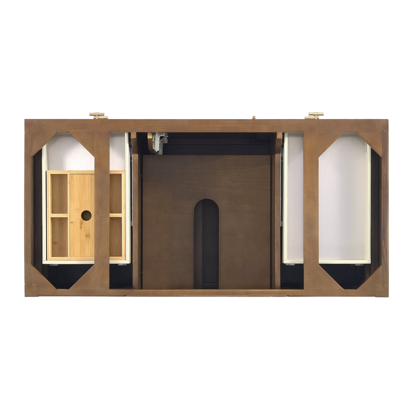 
                  
                    Myrrin 48" Single Vanity in Mid-Century Walnut Single Bathroom Vanity James Martin Vanities 
                  
                