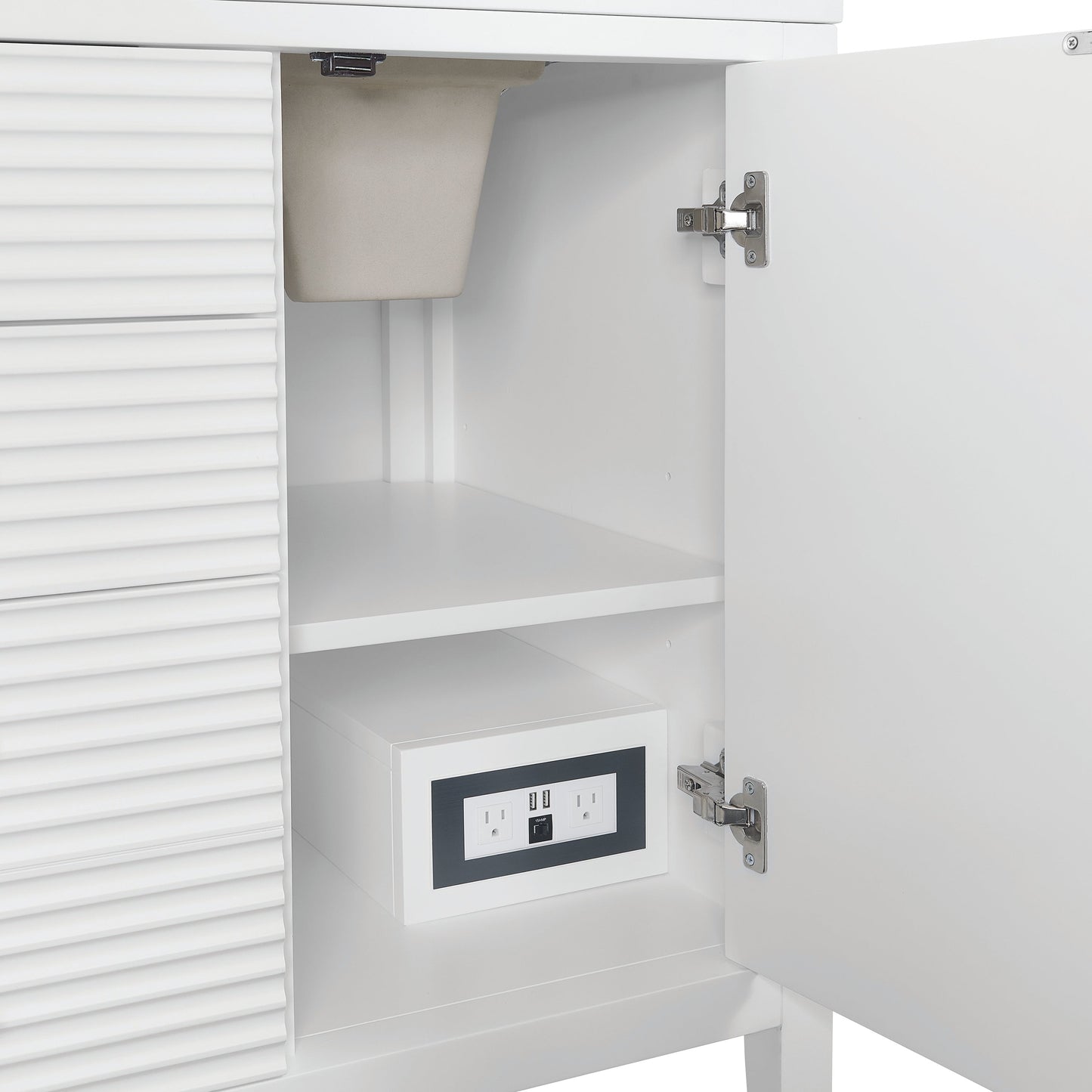 
                  
                    Myrrin 60" Double Vanity in Bright White - James Martin Vanities
                  
                