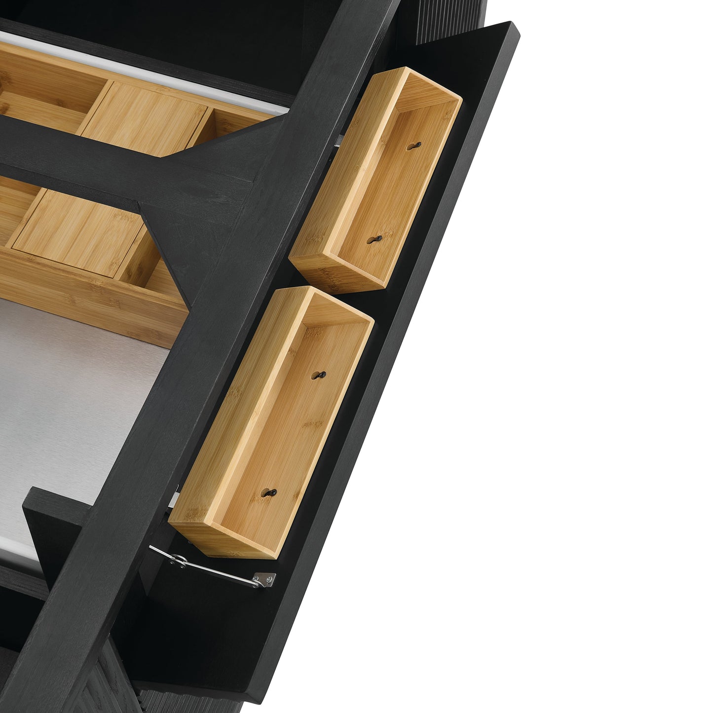 
                  
                    Myrrin 60" Double Vanity in Carbon Oak Double bathroom Vanity James Martin Vanities 
                  
                