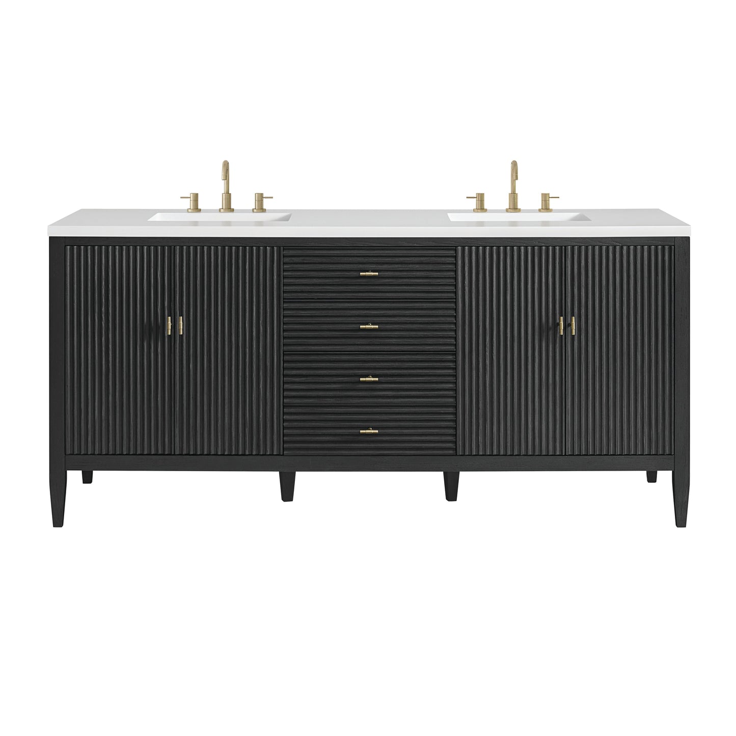 
                  
                    Myrrin 72" Double Vanity in Carbon Oak - James Martin Vanities
                  
                