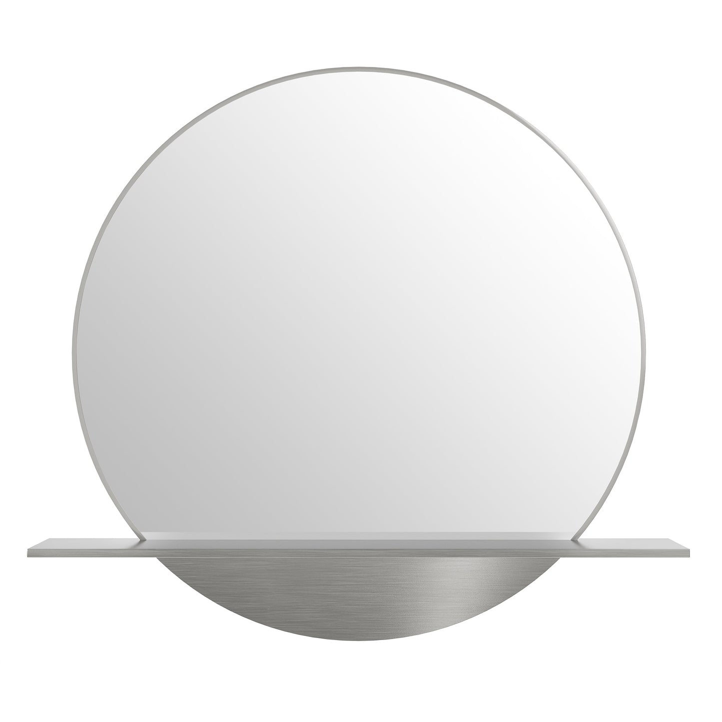 Platform 24" Mirror, Brushed Nickel Mirror James Martin Vanities 