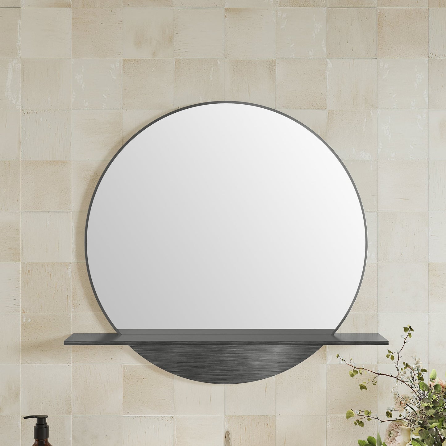 
                  
                    Platform 36" Mirror, Modern Iron Mirror James Martin Vanities 
                  
                