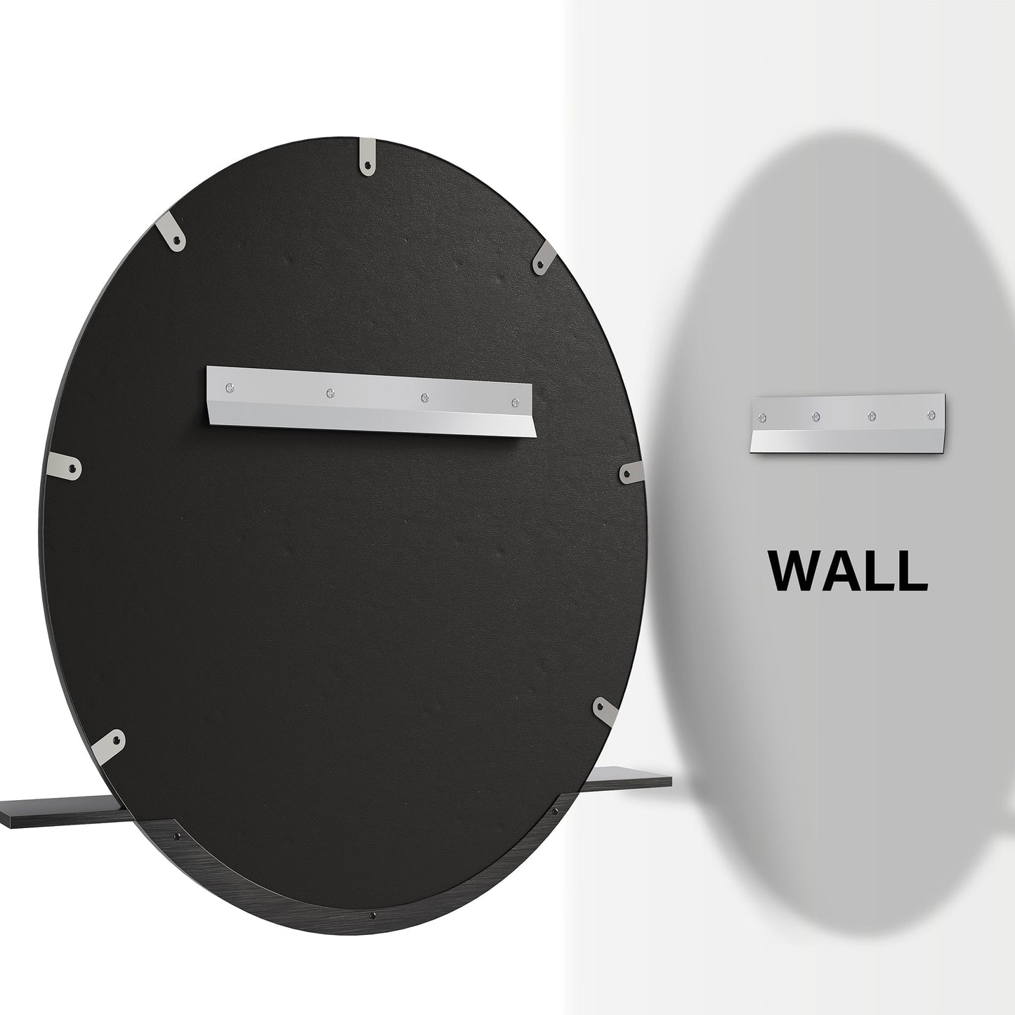 
                  
                    Platform 36" Mirror, Modern Iron Mirror James Martin Vanities 
                  
                