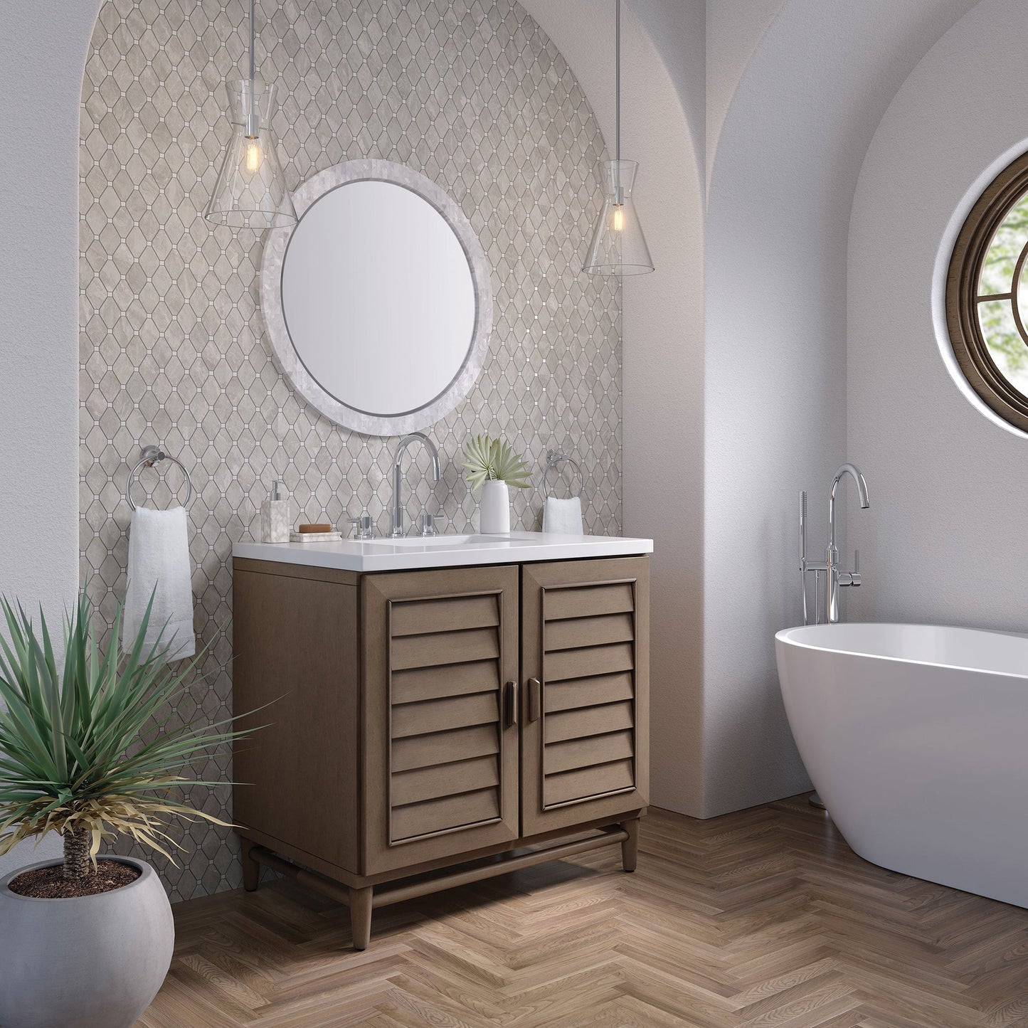 
                  
                    Portland 36" Single Bathroom Vanity Single Bathroom Vanity James Martin Vanities 
                  
                