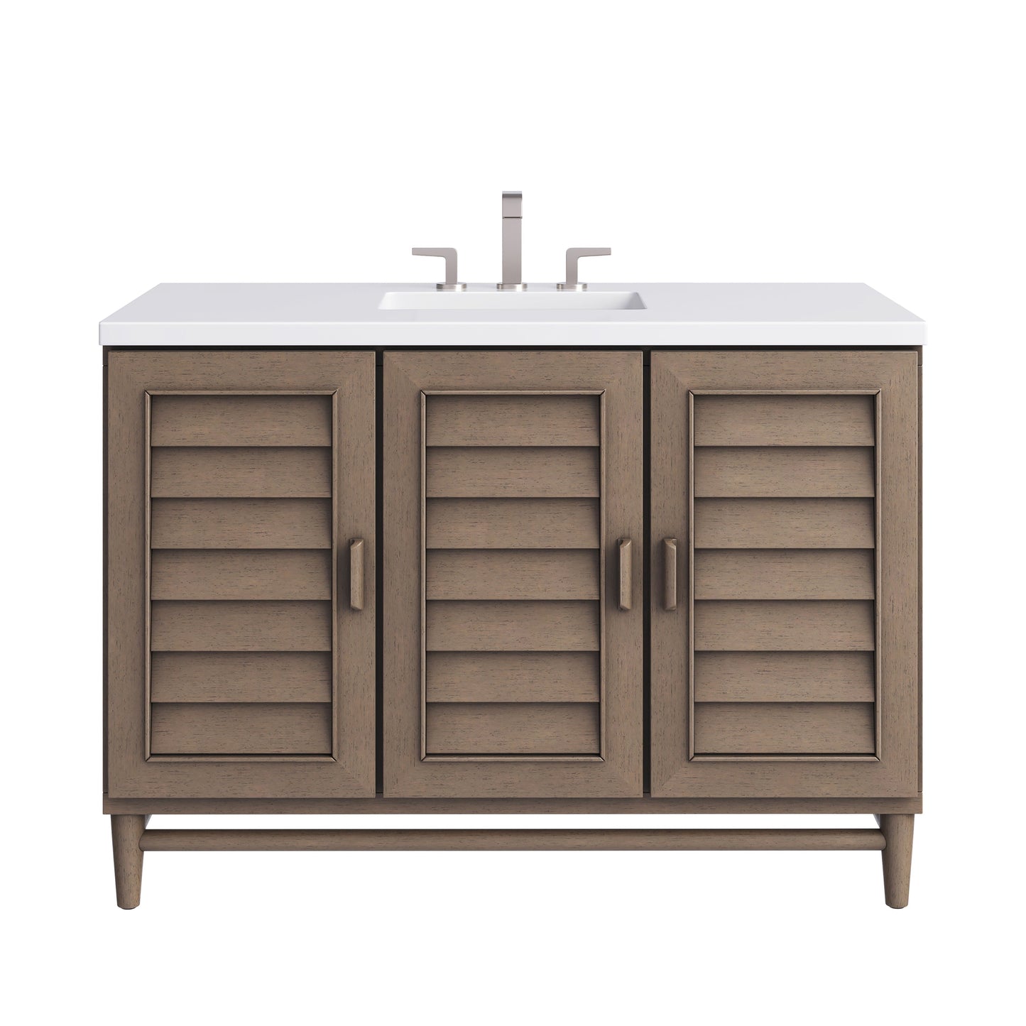 
                  
                    Portland 48" Single Bathroom Vanity in Whitewashed Walnut Single Bathroom Vanity James Martin Vanities 
                  
                