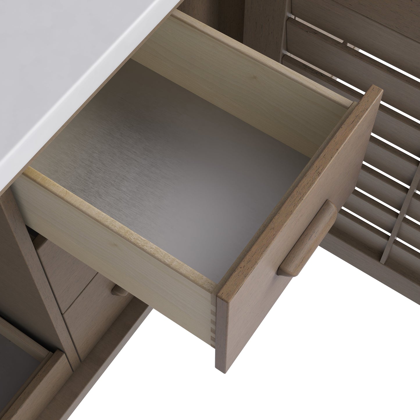 
                  
                    Portland 72" Double Bathroom Vanity in Whitewashed Walnut Double bathroom Vanity James Martin Vanities 
                  
                