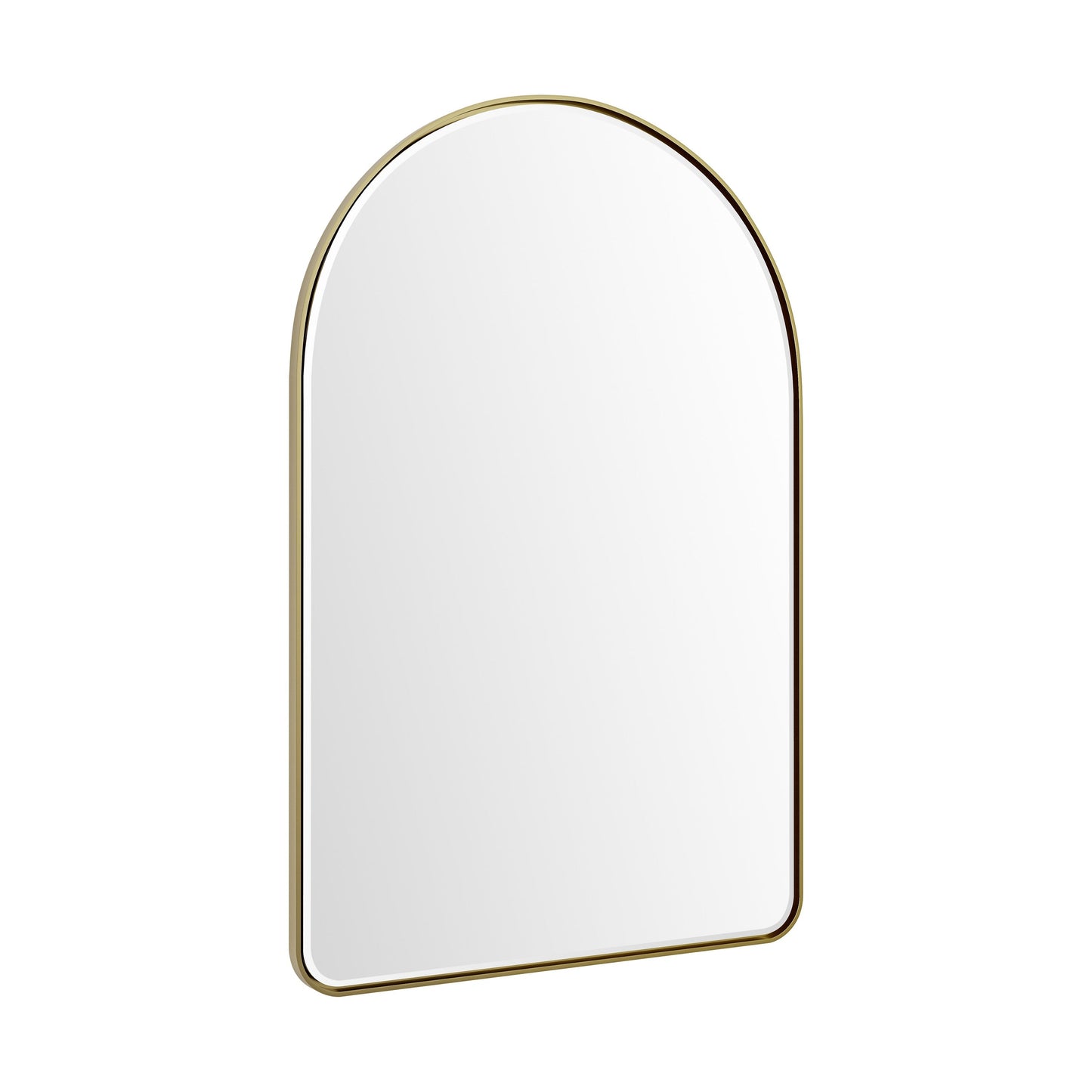 
                  
                    Rohe 24" Arched Mirror in Champagne Brass James Martin Vanities 
                  
                