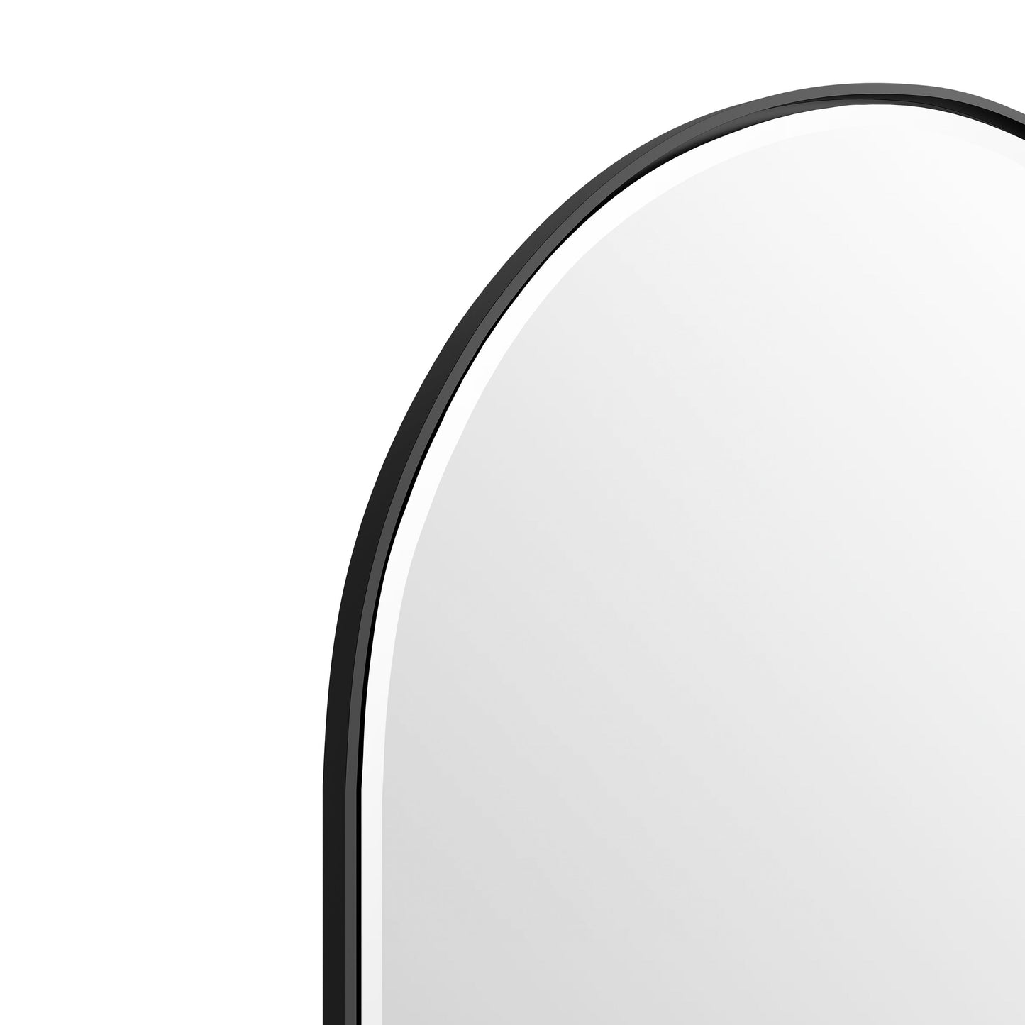 
                  
                    Rohe 24" Arched Mirror in Matte Black James Martin Vanities 
                  
                