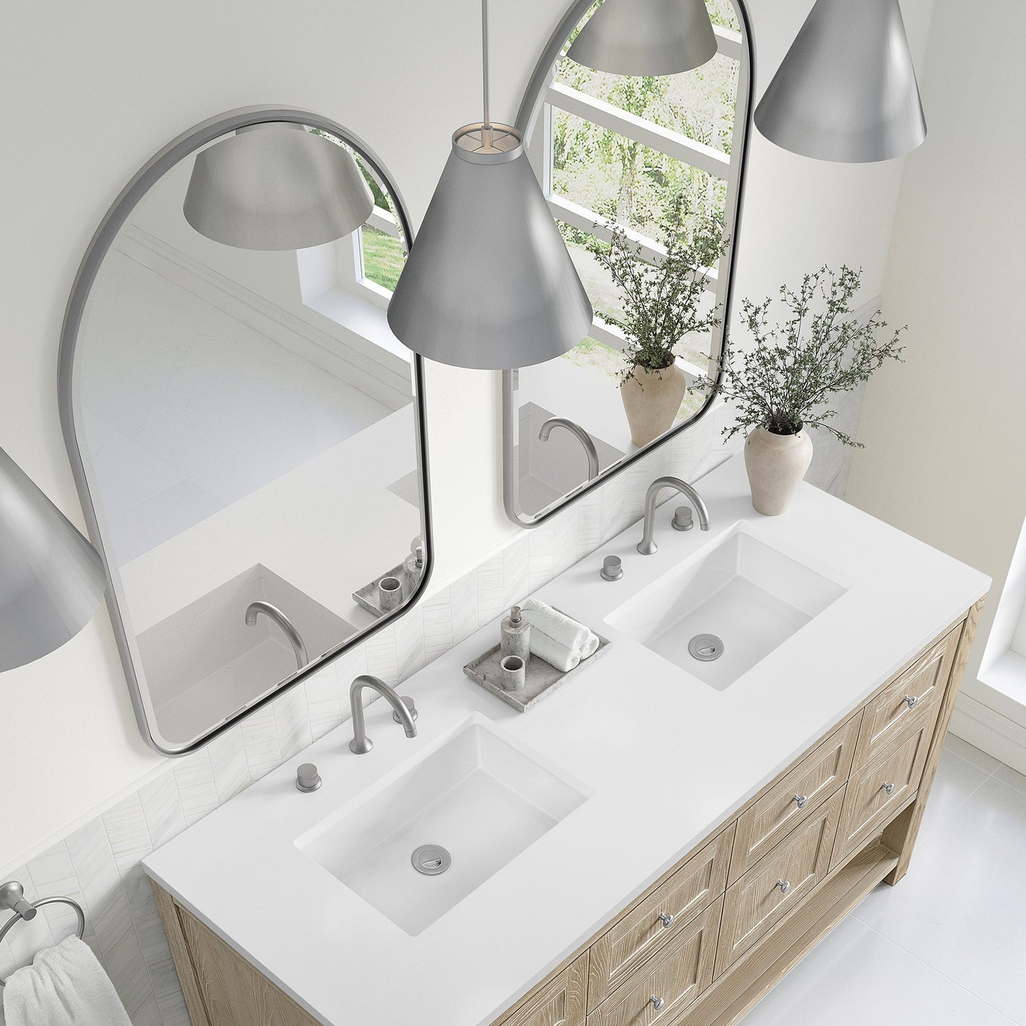 
                  
                    Rohe 24" Arched Mirror James Martin Vanities 
                  
                