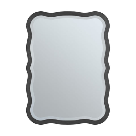 Rowyn 28" Oval Mirror in Carbon Oak James Martin Vanities 
