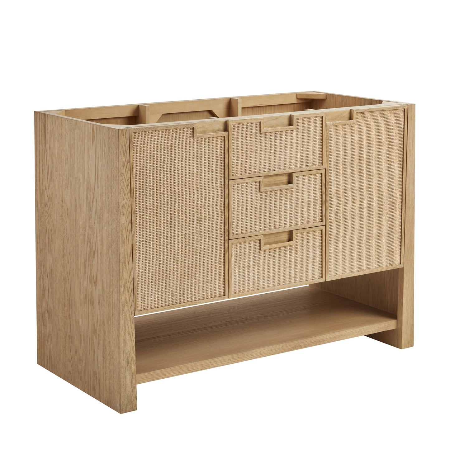 
                  
                    Solene 48" Single Vanity in Seaside Oak Single Bathroom Vanity James Martin Vanities Select Your Top 
                  
                