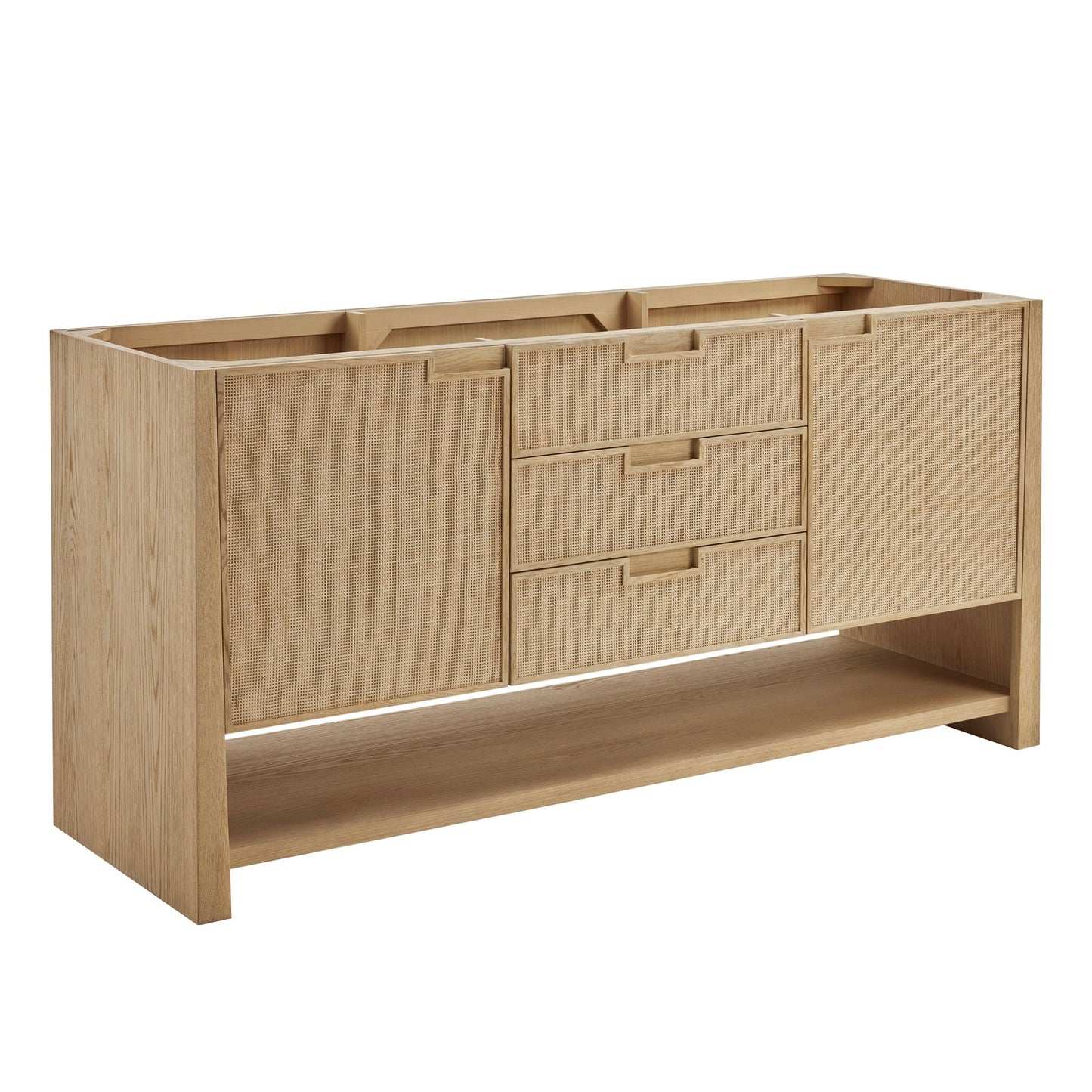 
                  
                    Solene 72" Double Vanity in Seaside Oak Double Bathroom Vanity James Martin Vanities Select Your Top 
                  
                