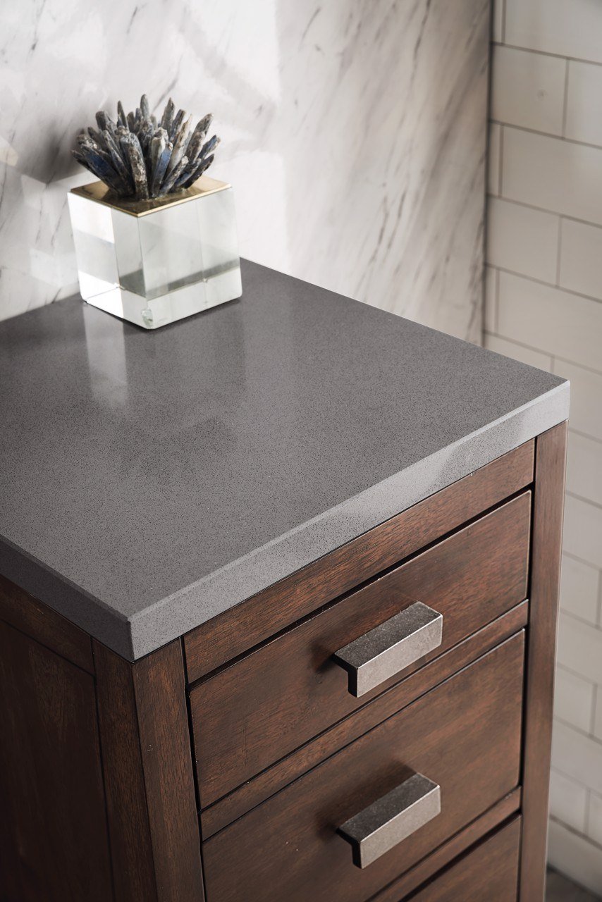 
                  
                    Addison 15" Base Cabinet with Drawers, Mid Century Acacia Storage James Martin Vanities 
                  
                