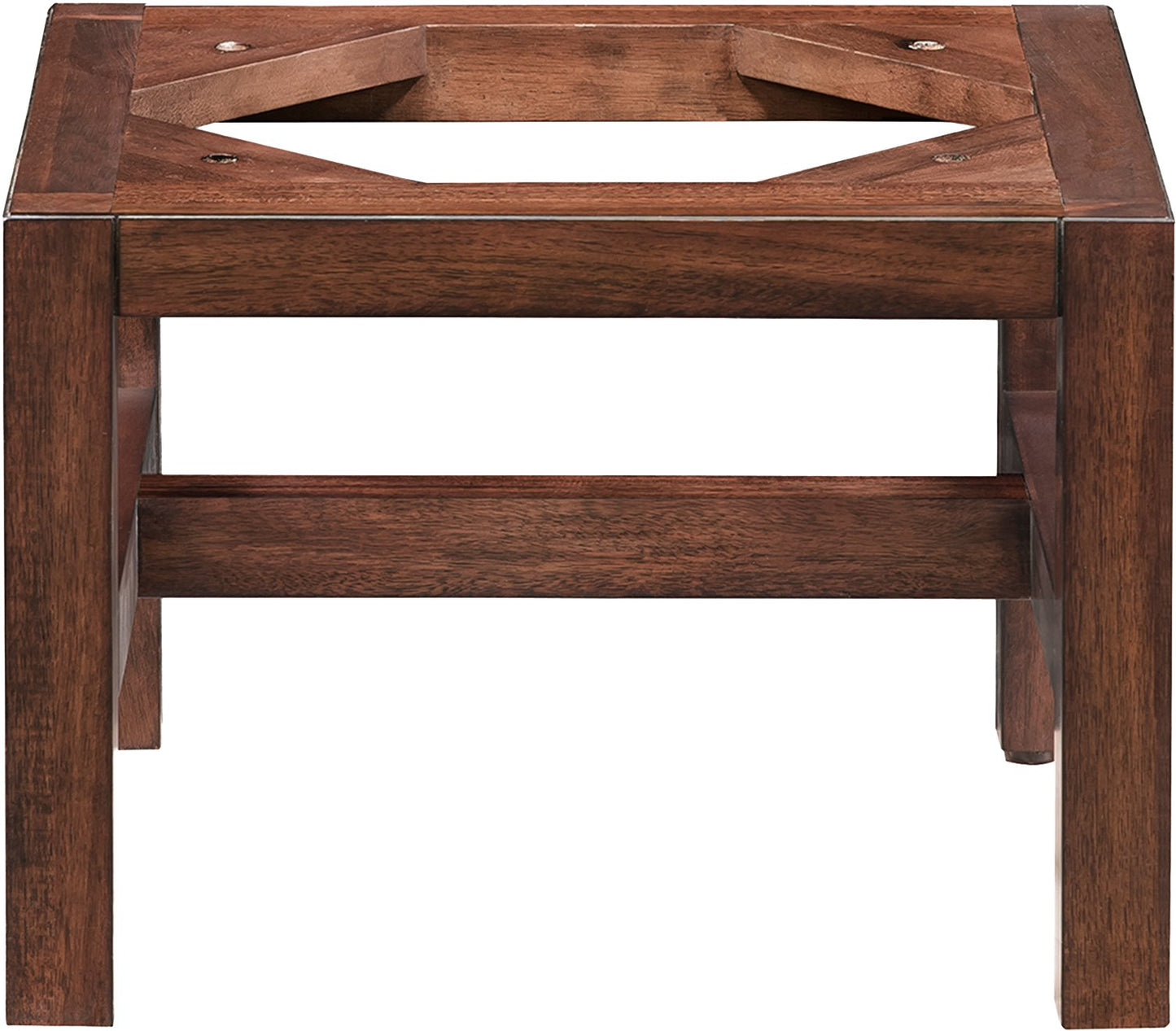 Addison 15" Wooden Stand for Grand Tower Hutch, Mid Century Acacia Linen Cabinet James Martin Vanities 