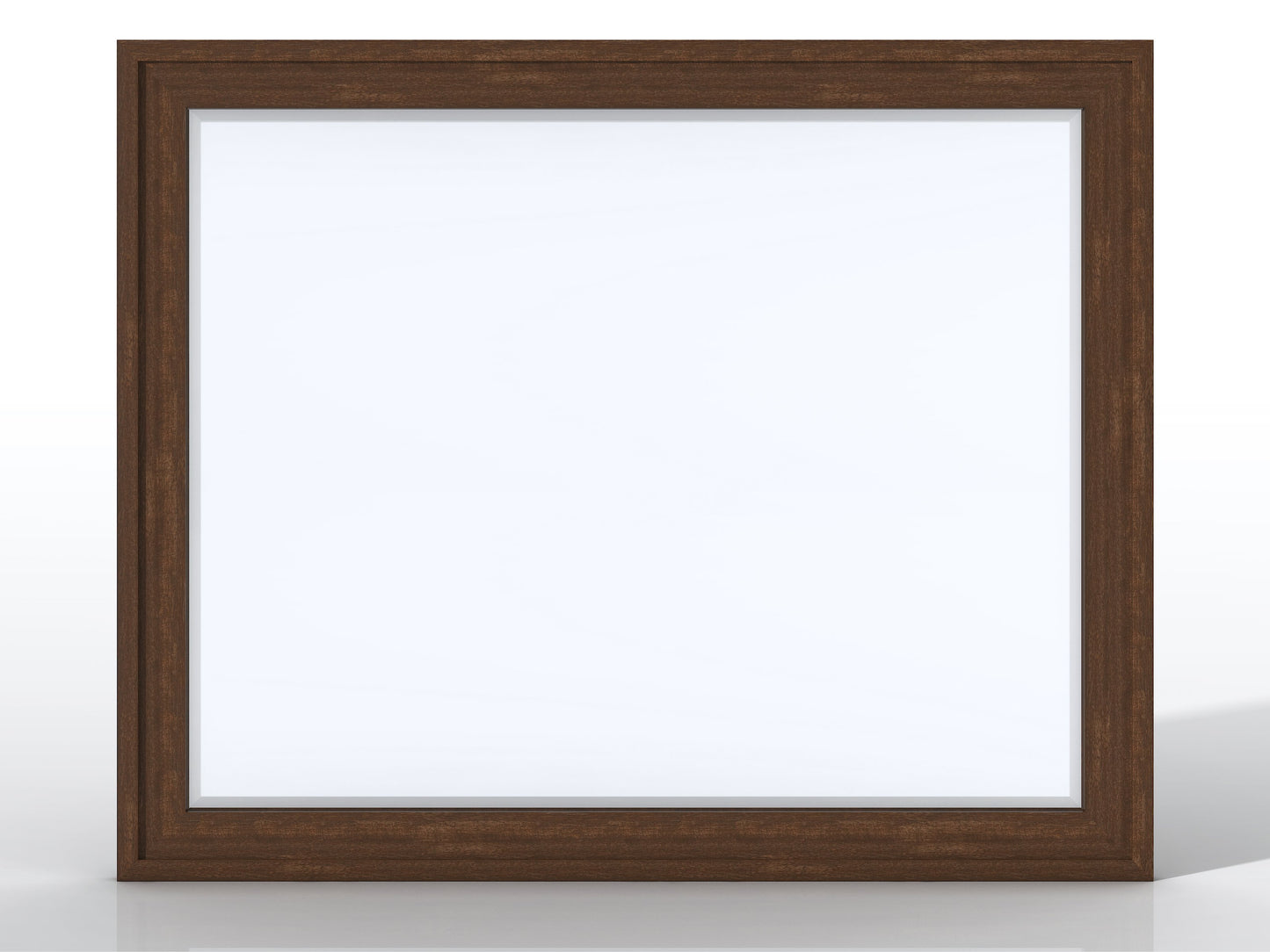 Addison 48" Rectangular Mirror, Mid Century Acacia Mirror James Martin Vanities 