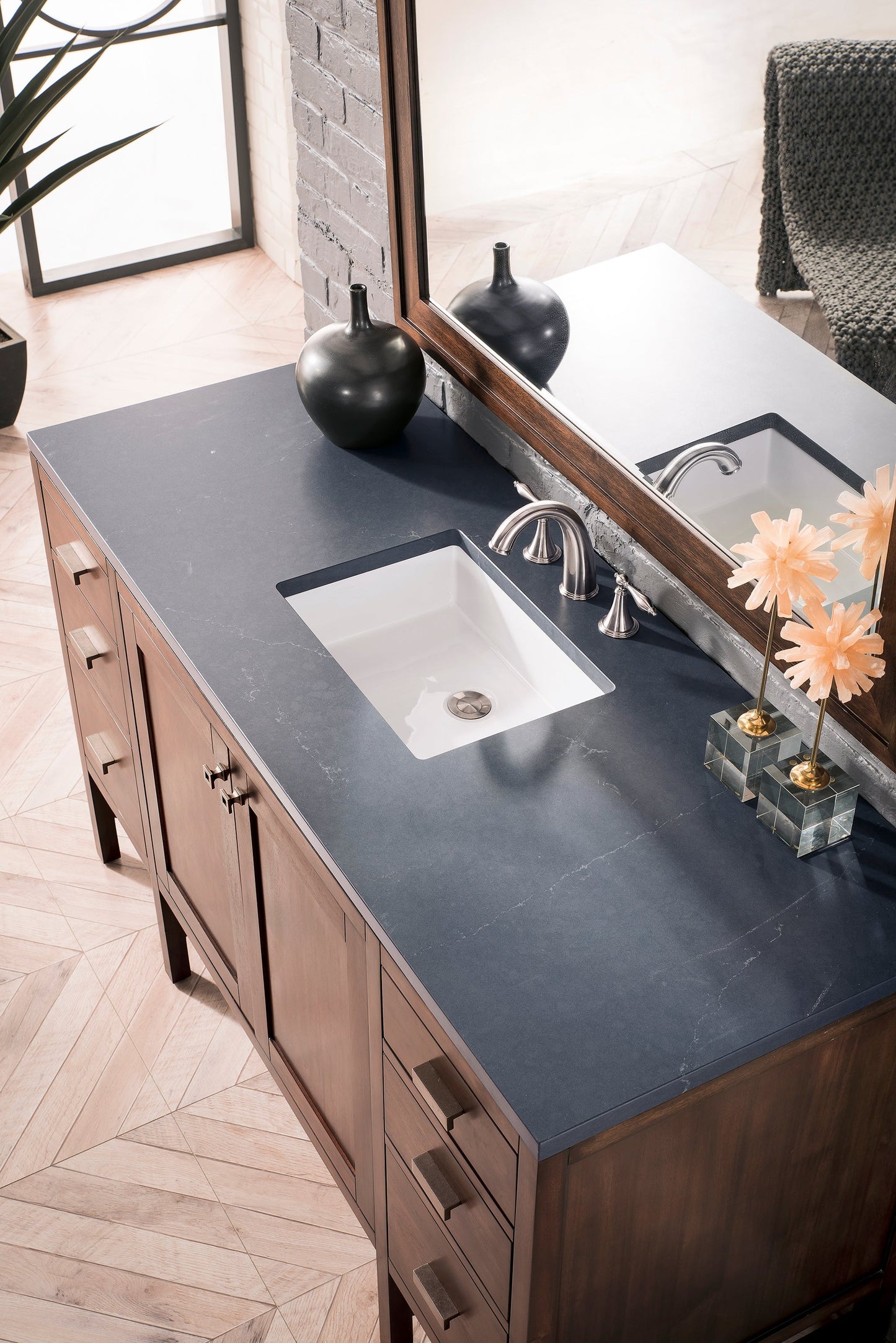 
                  
                    Addison 60" Single Vanity Cabinet Single Bathroom Vanity James Martin Vanities 
                  
                