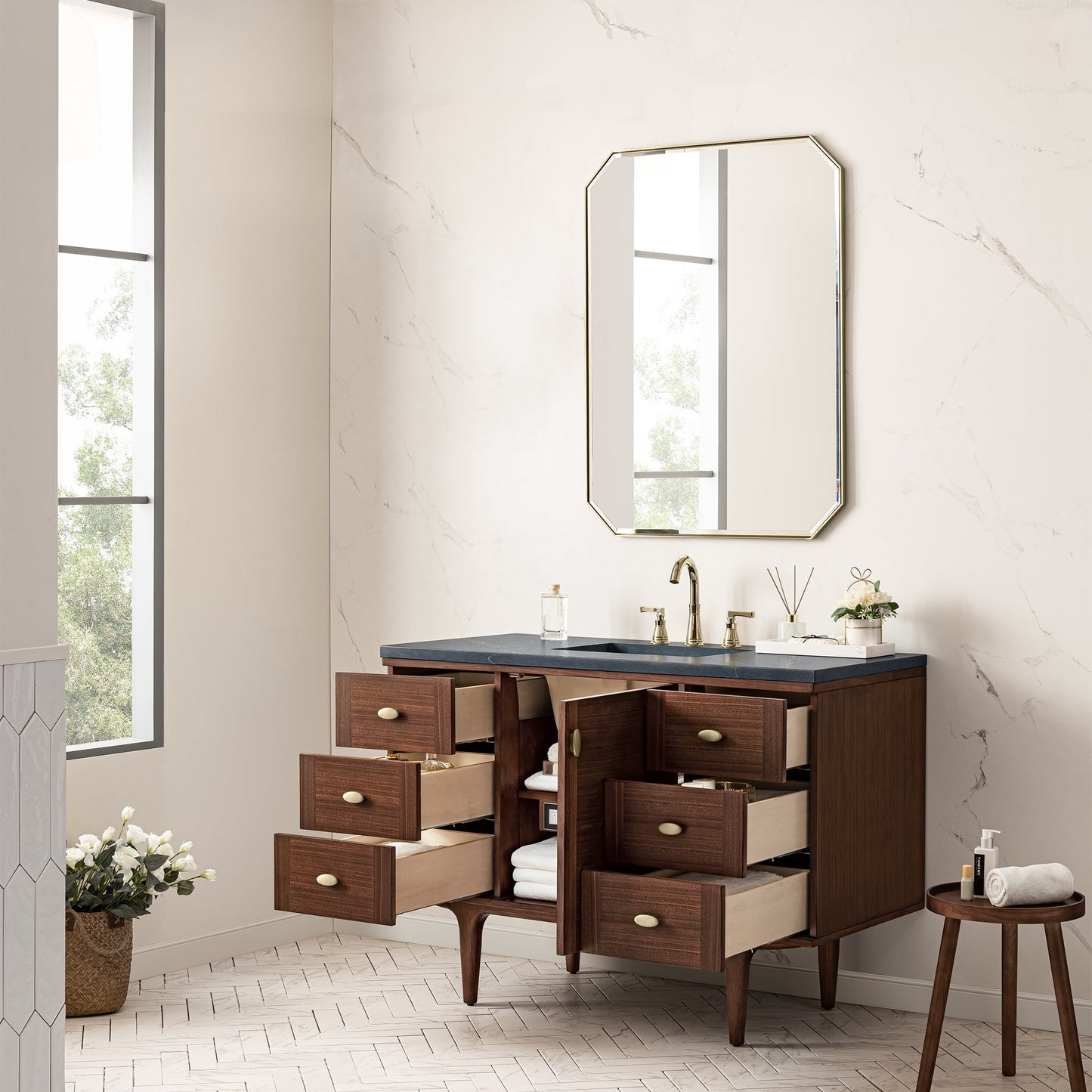
                  
                    Amberly 48" Single Vanity Single Bathroom Vanity James Martin Vanities 
                  
                