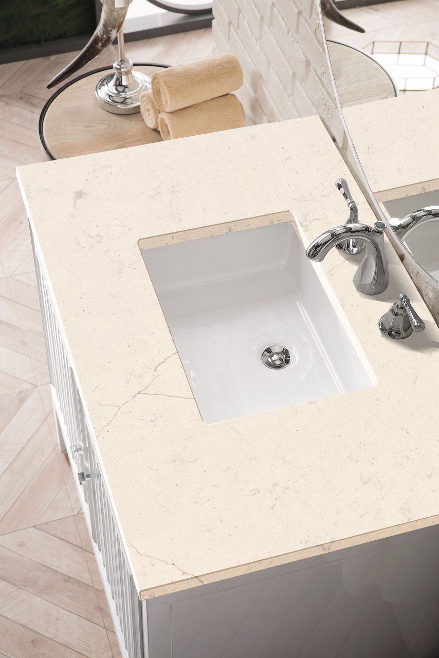 
                  
                    Athens 36" Single Vanity Cabinet, Glossy White Single Bathroom Vanity James Martin Vanities 
                  
                